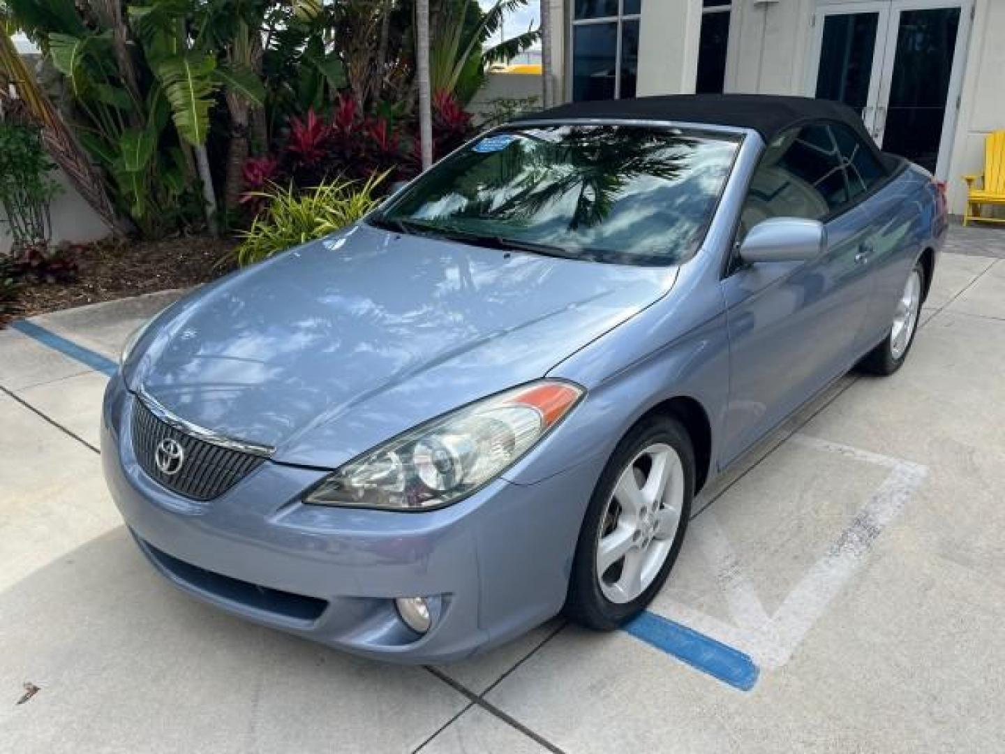 2005 Cosmic Blue Metallic /Ivory Toyota Camry Solara LOW MILES 69,408 SLE (4T1FA38P85U) with an 3.3L DOHC SEFI VVT-i 24-Valve V6 Engine engine, Automatic transmission, located at 4701 North Dixie Hwy, Pompano Beach, FL, 33064, (954) 422-2889, 26.240938, -80.123474 - 2005 TOYOTA CAMRY SOLARA SE V6 ROAD READY 3.3L V6 VIN: 4T1FA38P85U054152 POWER CONVERTIBLE TOP CONVERTIBLE POWER LEATHER SEATS 3.3L V6 F DOHC 24V 29 SERVICE RECORDS GASOLINE FLORIDA OWNER 31 MPG FRONT WHEEL DRIVE LOW MILES 69,408 NO ACCIDENTS NO RECALLS Alloy Wheels Automatic Climate Control Cruise - Photo#55