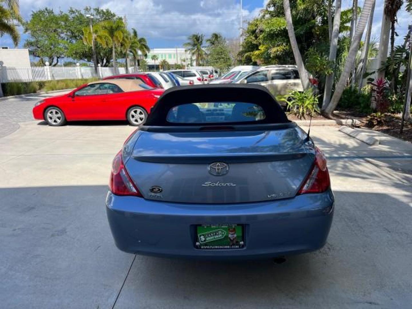 2005 Cosmic Blue Metallic /Ivory Toyota Camry Solara LOW MILES 69,408 SLE (4T1FA38P85U) with an 3.3L DOHC SEFI VVT-i 24-Valve V6 Engine engine, Automatic transmission, located at 4701 North Dixie Hwy, Pompano Beach, FL, 33064, (954) 422-2889, 26.240938, -80.123474 - 2005 TOYOTA CAMRY SOLARA SE V6 ROAD READY 3.3L V6 VIN: 4T1FA38P85U054152 POWER CONVERTIBLE TOP CONVERTIBLE POWER LEATHER SEATS 3.3L V6 F DOHC 24V 29 SERVICE RECORDS GASOLINE FLORIDA OWNER 31 MPG FRONT WHEEL DRIVE LOW MILES 69,408 NO ACCIDENTS NO RECALLS Alloy Wheels Automatic Climate Control Cruise - Photo#6