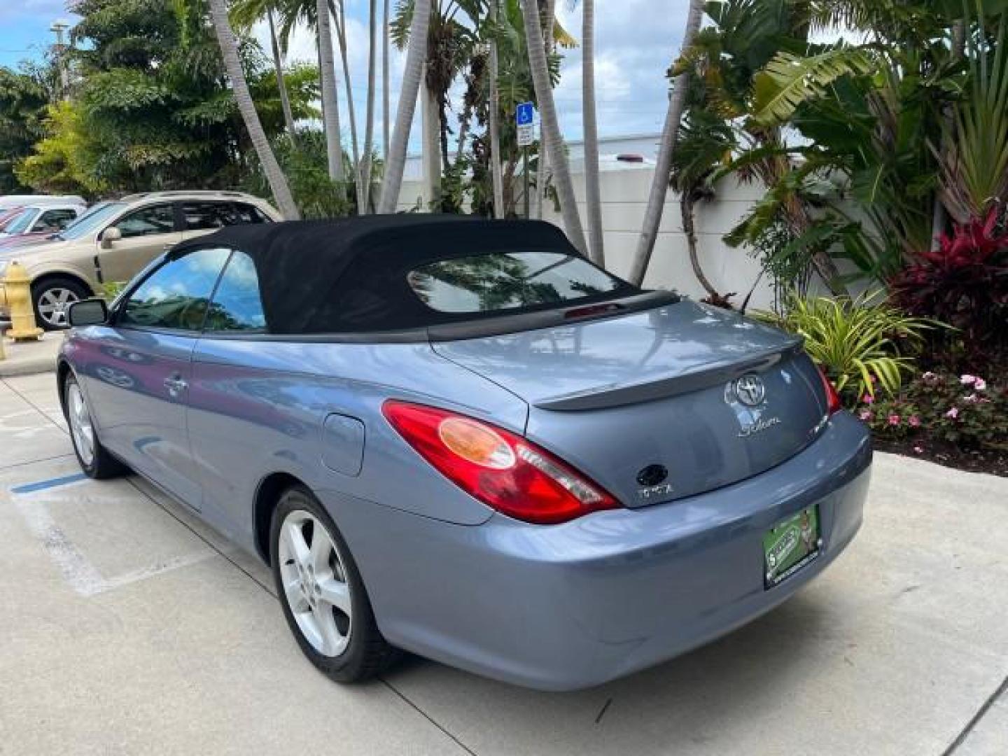 2005 Cosmic Blue Metallic /Ivory Toyota Camry Solara LOW MILES 69,408 SLE (4T1FA38P85U) with an 3.3L DOHC SEFI VVT-i 24-Valve V6 Engine engine, Automatic transmission, located at 4701 North Dixie Hwy, Pompano Beach, FL, 33064, (954) 422-2889, 26.240938, -80.123474 - 2005 TOYOTA CAMRY SOLARA SE V6 ROAD READY 3.3L V6 VIN: 4T1FA38P85U054152 POWER CONVERTIBLE TOP CONVERTIBLE POWER LEATHER SEATS 3.3L V6 F DOHC 24V 29 SERVICE RECORDS GASOLINE FLORIDA OWNER 31 MPG FRONT WHEEL DRIVE LOW MILES 69,408 NO ACCIDENTS NO RECALLS Alloy Wheels Automatic Climate Control Cruise - Photo#77