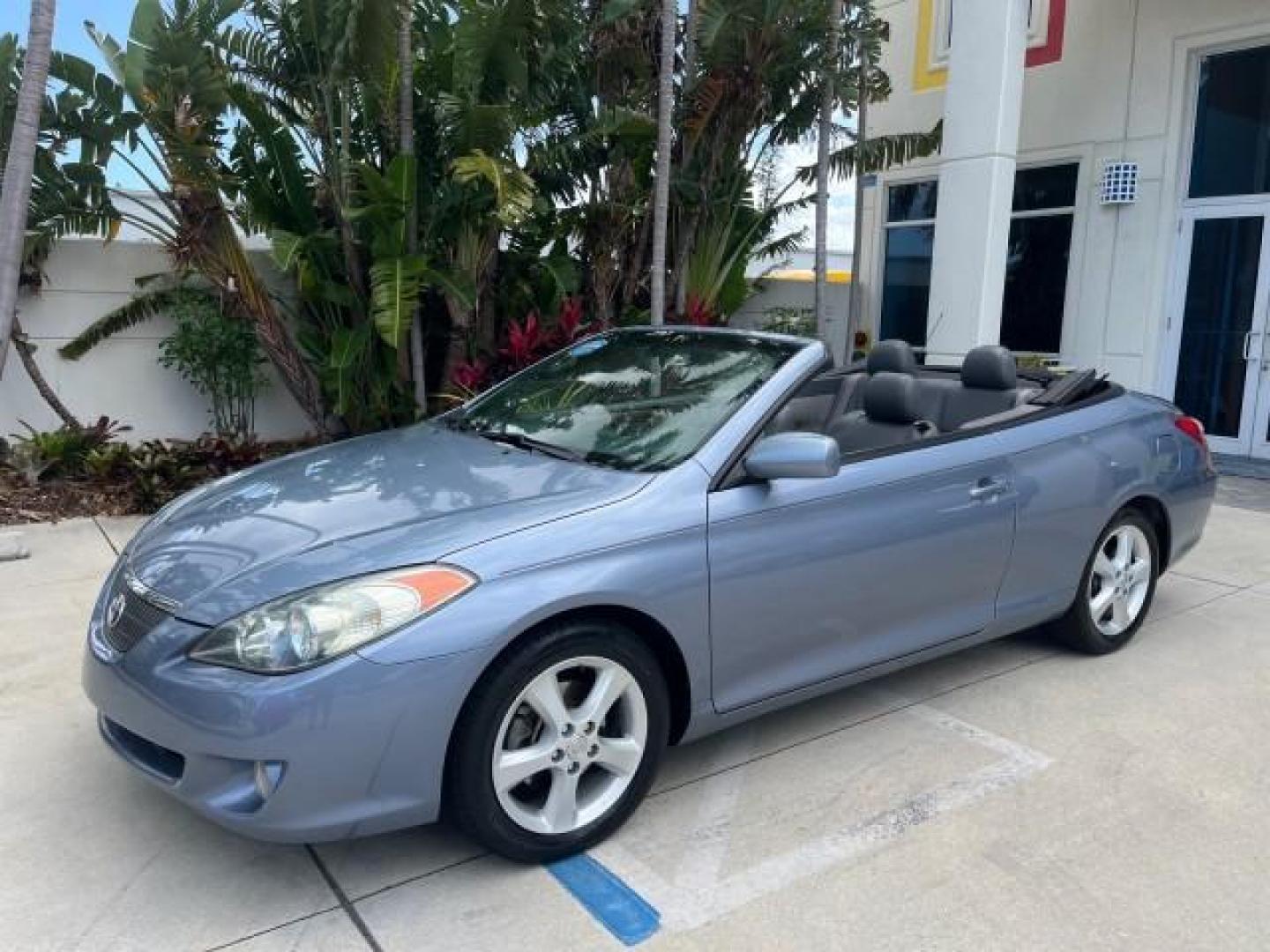 2005 Cosmic Blue Metallic /Ivory Toyota Camry Solara LOW MILES 69,408 SLE (4T1FA38P85U) with an 3.3L DOHC SEFI VVT-i 24-Valve V6 Engine engine, Automatic transmission, located at 4701 North Dixie Hwy, Pompano Beach, FL, 33064, (954) 422-2889, 26.240938, -80.123474 - 2005 TOYOTA CAMRY SOLARA SE V6 ROAD READY 3.3L V6 VIN: 4T1FA38P85U054152 POWER CONVERTIBLE TOP CONVERTIBLE POWER LEATHER SEATS 3.3L V6 F DOHC 24V 29 SERVICE RECORDS GASOLINE FLORIDA OWNER 31 MPG FRONT WHEEL DRIVE LOW MILES 69,408 NO ACCIDENTS NO RECALLS Alloy Wheels Automatic Climate Control Cruise - Photo#96