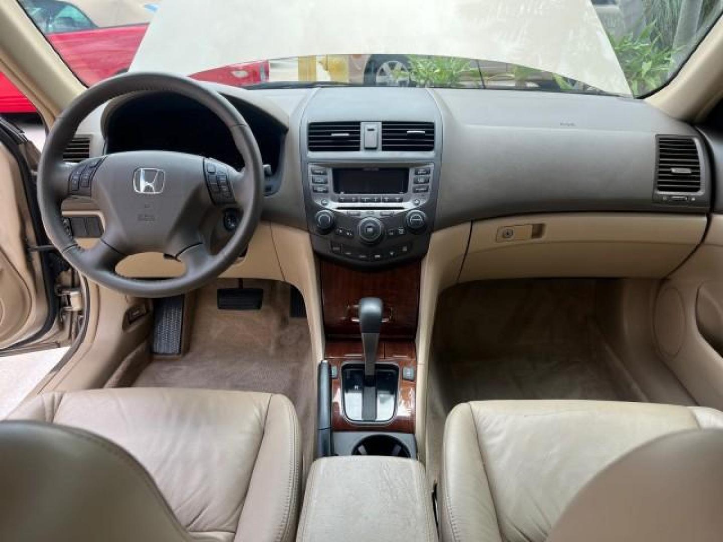 2007 Desert Mist Metallic /Ivory Honda Accord Sdn 1 FL EX-L LOW MILES 67,118 (1HGCM56837A) with an 2.4L DOHC MPFI 16-Valve i-VTEC I4 Engine engine, Automatic transmission, located at 4701 North Dixie Hwy, Pompano Beach, FL, 33064, (954) 422-2889, 26.240938, -80.123474 - 2007 HONDA ACCORD EX-L ROAD READY 2.4L I4 VIN: 1HGCM56837A115841 NO ACCIDENTS NO RECALLS SEDAN 4 DR LOW MILES 67,118 34 MPG 2.4L I4 F DOHC 16V HEATED SEATS/MIRRORS 1 OWNER FLORIDA GASOLINE DUAL ZONE AC POWER LEATHER SEATS FRONT WHEEL DRIVE POWER SUNROOF 11 SERVICE RECORDS Alloy Wheels Anti-Theft Sys - Photo#31