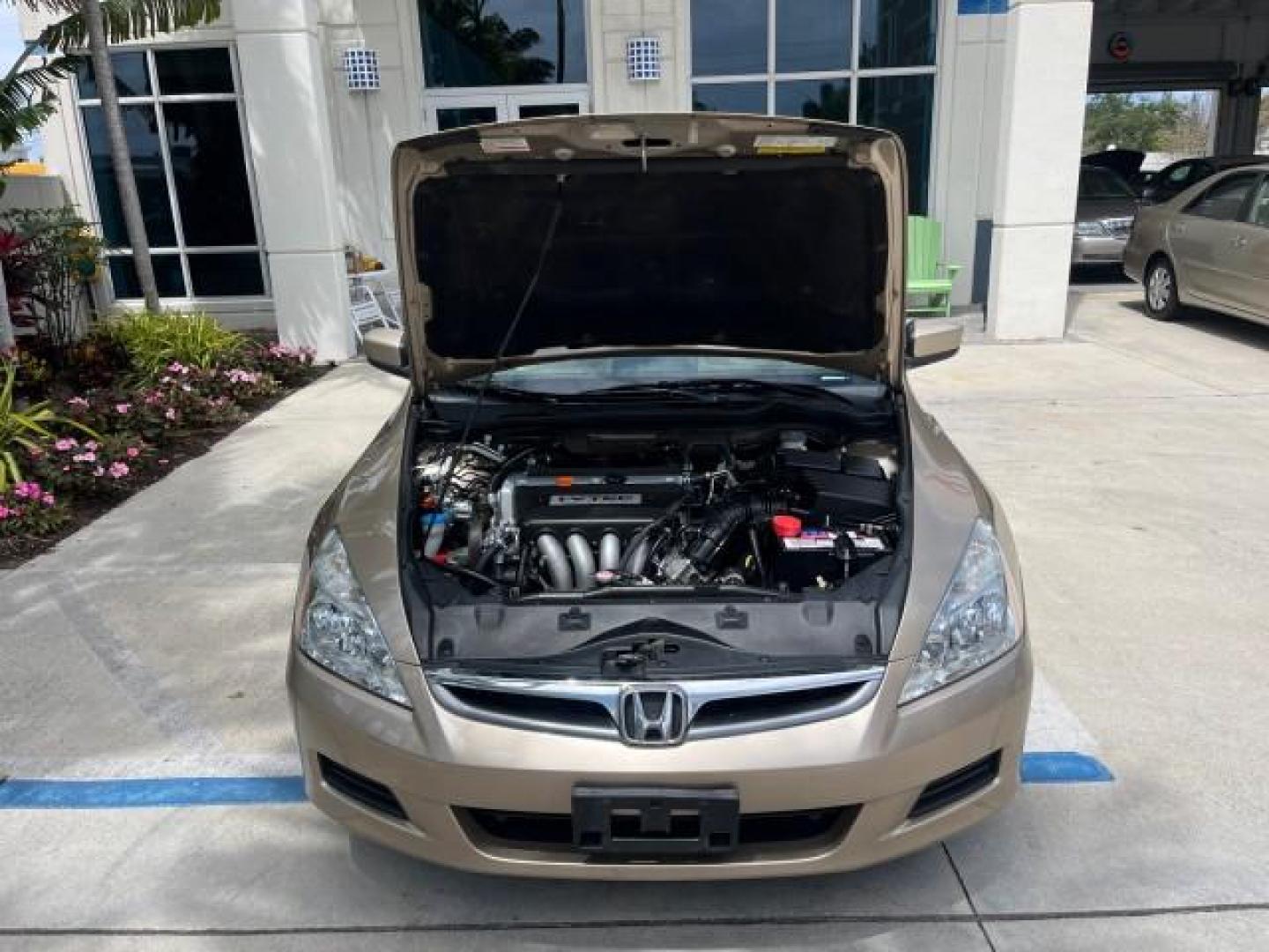 2007 Desert Mist Metallic /Ivory Honda Accord Sdn 1 FL EX-L LOW MILES 67,118 (1HGCM56837A) with an 2.4L DOHC MPFI 16-Valve i-VTEC I4 Engine engine, Automatic transmission, located at 4701 North Dixie Hwy, Pompano Beach, FL, 33064, (954) 422-2889, 26.240938, -80.123474 - 2007 HONDA ACCORD EX-L ROAD READY 2.4L I4 VIN: 1HGCM56837A115841 NO ACCIDENTS NO RECALLS SEDAN 4 DR LOW MILES 67,118 34 MPG 2.4L I4 F DOHC 16V HEATED SEATS/MIRRORS 1 OWNER FLORIDA GASOLINE DUAL ZONE AC POWER LEATHER SEATS FRONT WHEEL DRIVE POWER SUNROOF 11 SERVICE RECORDS Alloy Wheels Anti-Theft Sys - Photo#67