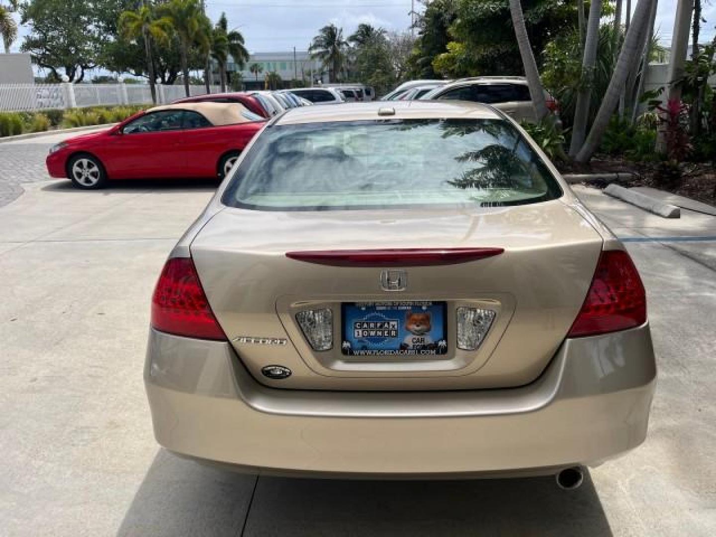 2007 Desert Mist Metallic /Ivory Honda Accord Sdn 1 FL EX-L LOW MILES 67,118 (1HGCM56837A) with an 2.4L DOHC MPFI 16-Valve i-VTEC I4 Engine engine, Automatic transmission, located at 4701 North Dixie Hwy, Pompano Beach, FL, 33064, (954) 422-2889, 26.240938, -80.123474 - 2007 HONDA ACCORD EX-L ROAD READY 2.4L I4 VIN: 1HGCM56837A115841 NO ACCIDENTS NO RECALLS SEDAN 4 DR LOW MILES 67,118 34 MPG 2.4L I4 F DOHC 16V HEATED SEATS/MIRRORS 1 OWNER FLORIDA GASOLINE DUAL ZONE AC POWER LEATHER SEATS FRONT WHEEL DRIVE POWER SUNROOF 11 SERVICE RECORDS Alloy Wheels Anti-Theft Sys - Photo#91