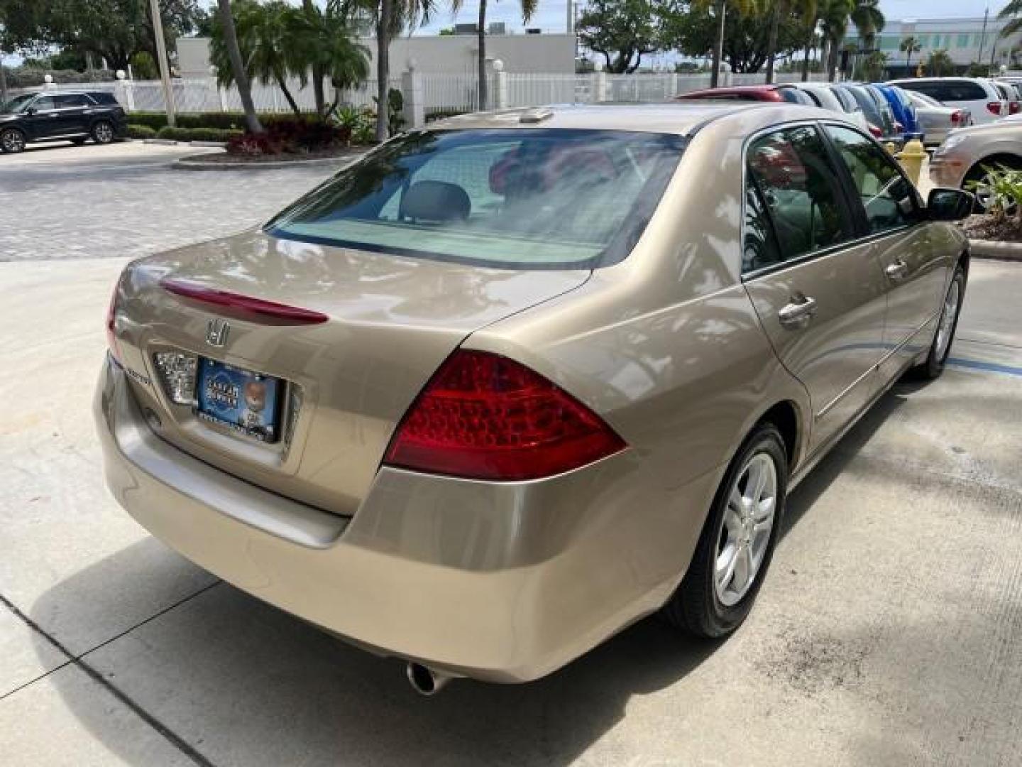 2007 Desert Mist Metallic /Ivory Honda Accord Sdn 1 FL EX-L LOW MILES 67,118 (1HGCM56837A) with an 2.4L DOHC MPFI 16-Valve i-VTEC I4 Engine engine, Automatic transmission, located at 4701 North Dixie Hwy, Pompano Beach, FL, 33064, (954) 422-2889, 26.240938, -80.123474 - 2007 HONDA ACCORD EX-L ROAD READY 2.4L I4 VIN: 1HGCM56837A115841 NO ACCIDENTS NO RECALLS SEDAN 4 DR LOW MILES 67,118 34 MPG 2.4L I4 F DOHC 16V HEATED SEATS/MIRRORS 1 OWNER FLORIDA GASOLINE DUAL ZONE AC POWER LEATHER SEATS FRONT WHEEL DRIVE POWER SUNROOF 11 SERVICE RECORDS Alloy Wheels Anti-Theft Sys - Photo#93