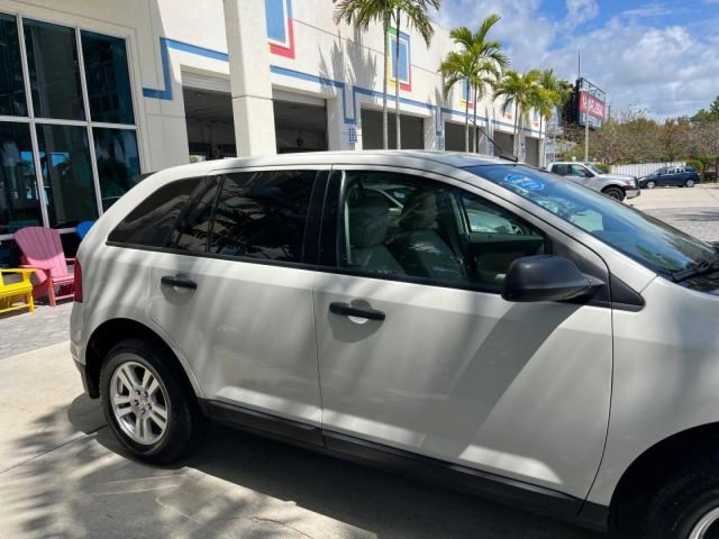 2011 White Suede /Medium Light Stone Ford Edge SE LOW MILES 58,676 (2FMDK3GC8BB) with an 3.5L Ti-VCT V6 Engine engine, Automatic transmission, located at 4701 North Dixie Hwy, Pompano Beach, FL, 33064, (954) 422-2889, 26.240938, -80.123474 - OUR WEBPAGE FLORIDACARS1.COM HAS OVER 100 PHOTOS AND FREE CARFAX LINK 2011 FORD EDGE SE ROAD READY 3.5L V6 VIN: 2FMDK3GC8BBB50285 NO RECALLS 4 DOOR WAGON/SPORT UTILITY FLORIDA OWNER 3.5L V6 F DOHC 24V LOW MILES 58,680 GASOLINE DUAL AC 26 SERVICE RECORDS FRONT WHEEL DRIVE PARK SENSORS LEATHER SEATS A - Photo#78