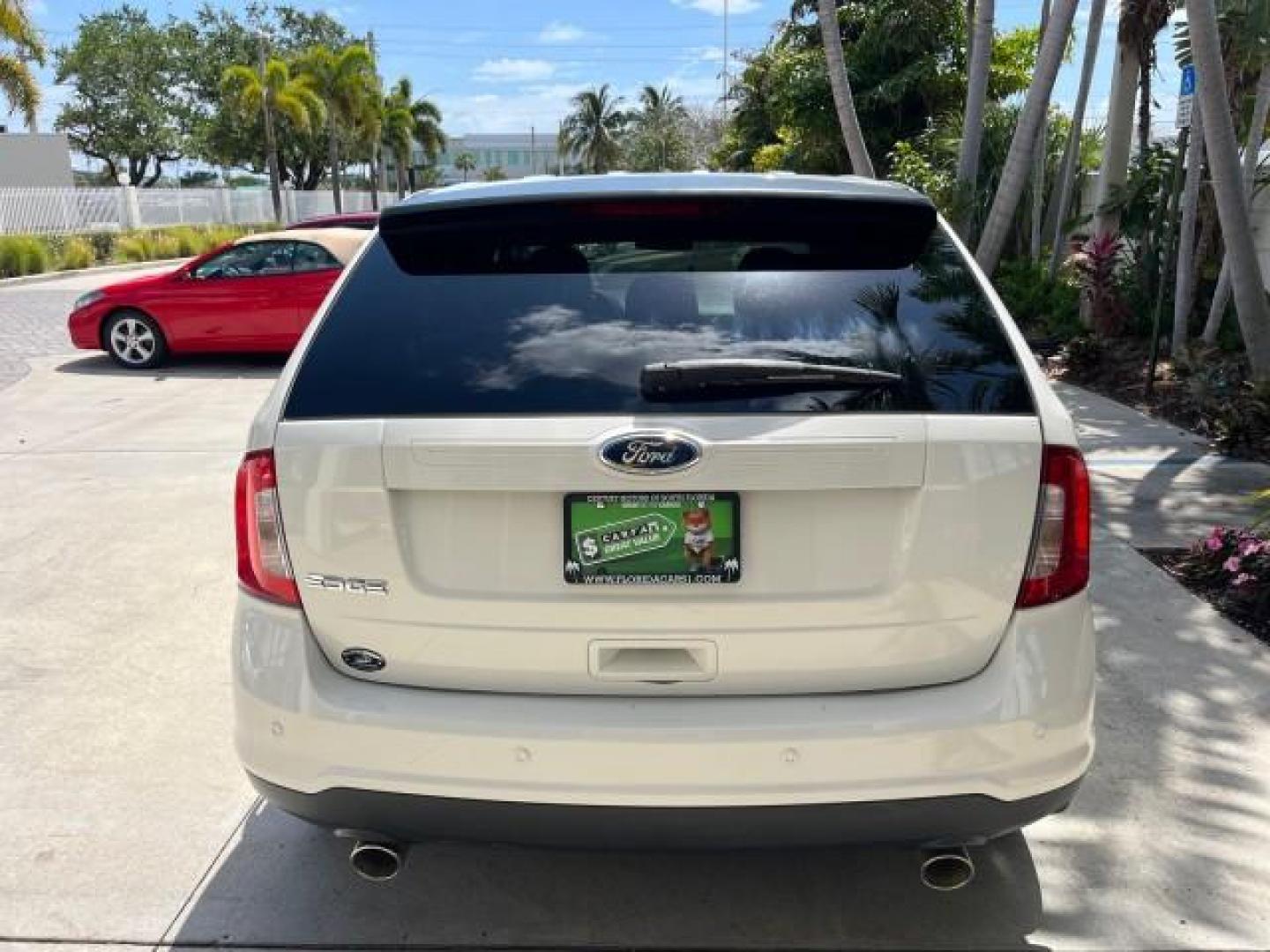 2011 White Suede /Medium Light Stone Ford Edge SE LOW MILES 58,676 (2FMDK3GC8BB) with an 3.5L Ti-VCT V6 Engine engine, Automatic transmission, located at 4701 North Dixie Hwy, Pompano Beach, FL, 33064, (954) 422-2889, 26.240938, -80.123474 - OUR WEBPAGE FLORIDACARS1.COM HAS OVER 100 PHOTOS AND FREE CARFAX LINK 2011 FORD EDGE SE ROAD READY 3.5L V6 VIN: 2FMDK3GC8BBB50285 NO RECALLS 4 DOOR WAGON/SPORT UTILITY FLORIDA OWNER 3.5L V6 F DOHC 24V LOW MILES 58,680 GASOLINE DUAL AC 26 SERVICE RECORDS FRONT WHEEL DRIVE PARK SENSORS LEATHER SEATS A - Photo#86