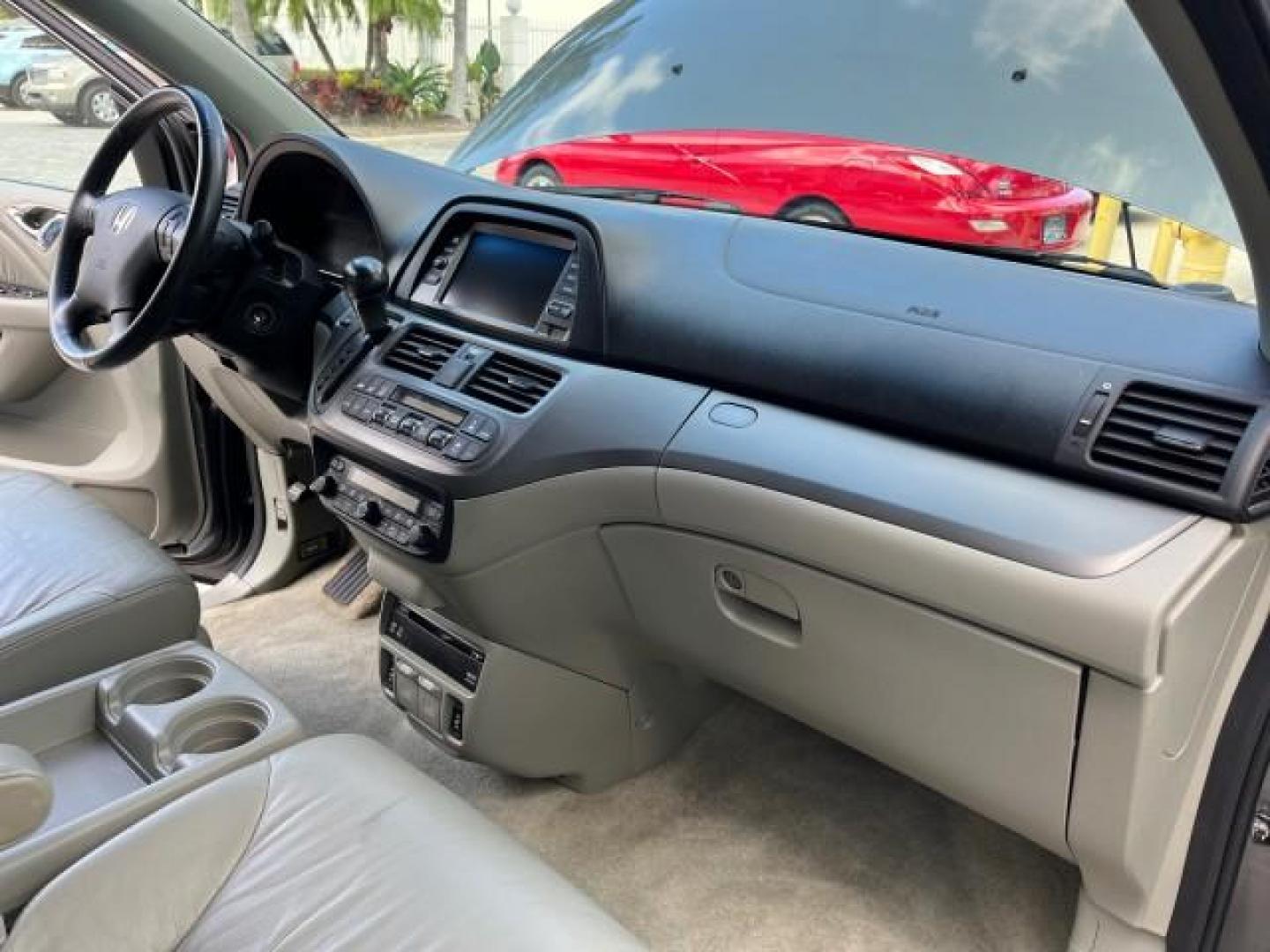 2007 Slate Green Metallic /Gray Honda Odyssey Touring LOW MILES 44,510 (5FNRL38867B) with an 3.5L SOHC MPFI 24-Valve i-VTEC V6 Engine engine, Automatic transmission, located at 4701 North Dixie Hwy, Pompano Beach, FL, 33064, (954) 422-2889, 26.240938, -80.123474 - 2007 HONDA ODYSSEY TOURING ROAD READY 3.5L V6 VIN: 5FNRL38867B062072 NO ACCIDENTS NO RECALLS VAN BACK UP CAMERA FLORIDA OWNER 3.5L V6 F SOHC 24V POWER SUNROOF POWER SLIDING DOORS GASOLINE DUAL AC POWER LEATHER SEATS FRONT WHEEL DRIVE PARK SENSORS NAVIGATION DVD Anti-Theft System Auto-dimming Rearvie - Photo#26