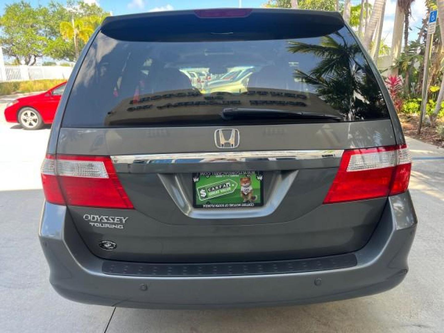 2007 Slate Green Metallic /Gray Honda Odyssey Touring LOW MILES 44,510 (5FNRL38867B) with an 3.5L SOHC MPFI 24-Valve i-VTEC V6 Engine engine, Automatic transmission, located at 4701 North Dixie Hwy, Pompano Beach, FL, 33064, (954) 422-2889, 26.240938, -80.123474 - 2007 HONDA ODYSSEY TOURING ROAD READY 3.5L V6 VIN: 5FNRL38867B062072 NO ACCIDENTS NO RECALLS VAN BACK UP CAMERA FLORIDA OWNER 3.5L V6 F SOHC 24V POWER SUNROOF POWER SLIDING DOORS GASOLINE DUAL AC POWER LEATHER SEATS FRONT WHEEL DRIVE PARK SENSORS NAVIGATION DVD Anti-Theft System Auto-dimming Rearvie - Photo#94