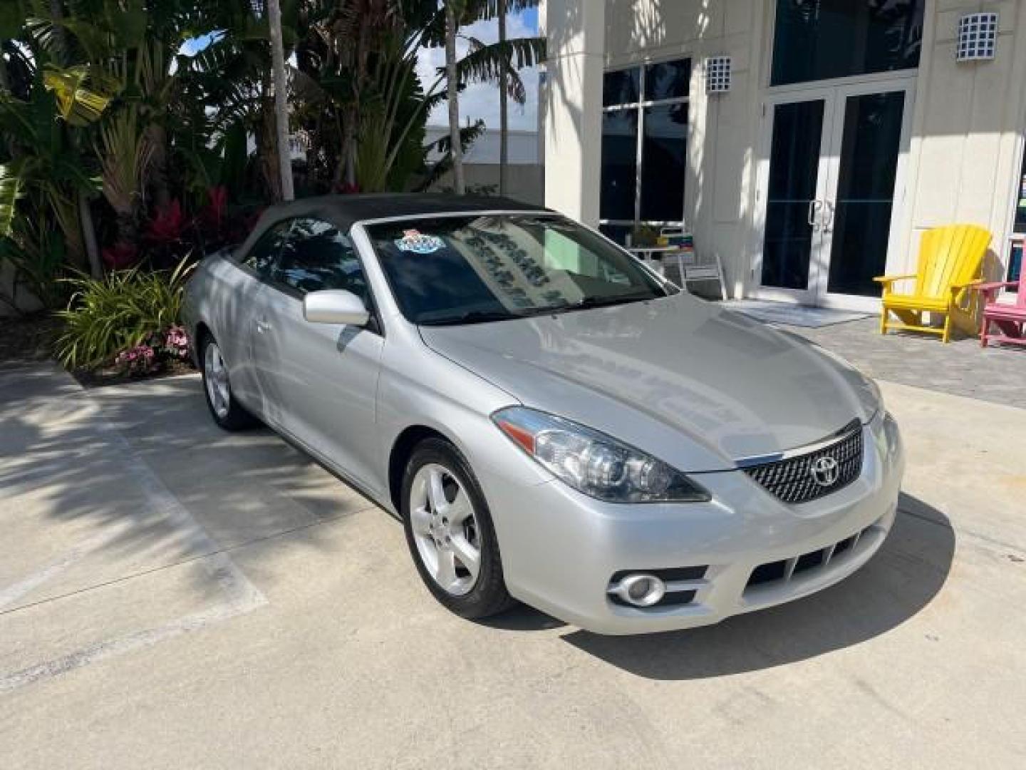 2008 Classic Silver Metallic /Dark Gray Toyota Camry Solara 1 FL SLE LOW MILES 49,029 (4T1FA38P38U) with an 3.3L DOHC SMPI VVT-i 24-Valve V6 Engine engine, Automatic transmission, located at 4701 North Dixie Hwy, Pompano Beach, FL, 33064, (954) 422-2889, 26.240938, -80.123474 - OUR WEBPAGE FLORIDACARS1.COM HAS OVER 100 PHOTOS AND FREE CARFAX LINK 2008 TOYOTA CAMRY SOLARA SLE V6 ROAD READY 3.3L V6 VIN: 4T1FA38P38U158052 NO RECALLS 29 MPG CONVERTIBLE 1 OWNER FLORIDA 3.3L V6 F DOHC 24V SLE POWER CONVERTIBLE TOP GASOLINE BLUETOOTH POWER LEATHER SEATS FRONT WHEEL DRIVE 18 SERVI - Photo#1