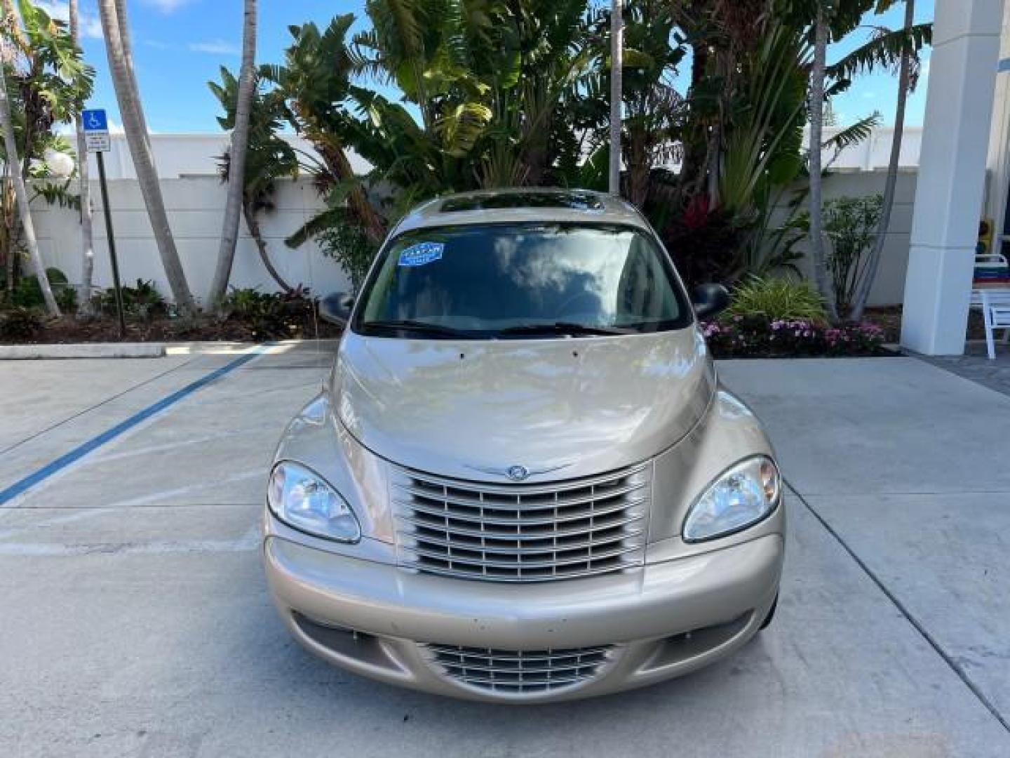 2005 Linen Gold Metallic Pearl /Taupe/Pearl Beige Chrysler PT Cruiser Limited LOW MILES 27,053 (3C8FY68885T) with an 2.4L DOHC 16-Valve Turbo I4 Engine engine, Automatic transmission, located at 4701 North Dixie Hwy, Pompano Beach, FL, 33064, (954) 422-2889, 26.240938, -80.123474 - 2005 CHRYSLER PT CRUISER LIMITED ROAD READY 2.4L I4 VIN: 3C8FY68885T540043 NO ACCIDENTS VAN NO RECALLS 2.4L I4 F DOHC 16V TURBO FLORIDA OWNER GASOLINE POWER SUNROOF LOW MILES 27,053 FRONT WHEEL DRIVE 16 SERVICE RECORDS POWER LEATHER SEATS Alloy Wheels Anti-Theft System Automatic Climate Control Crui - Photo#2