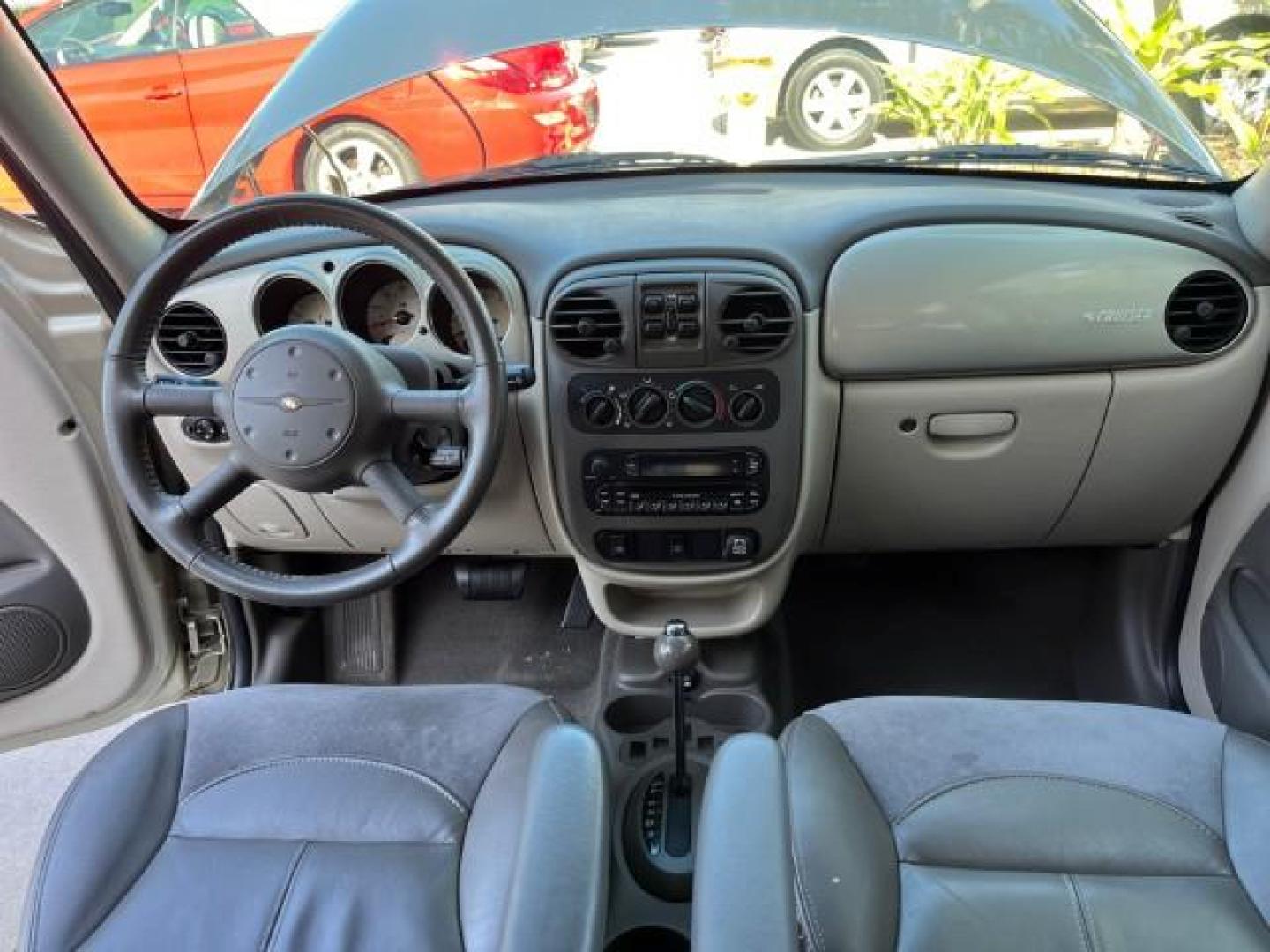 2005 Linen Gold Metallic Pearl /Taupe/Pearl Beige Chrysler PT Cruiser Limited LOW MILES 27,053 (3C8FY68885T) with an 2.4L DOHC 16-Valve Turbo I4 Engine engine, Automatic transmission, located at 4701 North Dixie Hwy, Pompano Beach, FL, 33064, (954) 422-2889, 26.240938, -80.123474 - 2005 CHRYSLER PT CRUISER LIMITED ROAD READY 2.4L I4 VIN: 3C8FY68885T540043 NO ACCIDENTS VAN NO RECALLS 2.4L I4 F DOHC 16V TURBO FLORIDA OWNER GASOLINE POWER SUNROOF LOW MILES 27,053 FRONT WHEEL DRIVE 16 SERVICE RECORDS POWER LEATHER SEATS Alloy Wheels Anti-Theft System Automatic Climate Control Crui - Photo#32