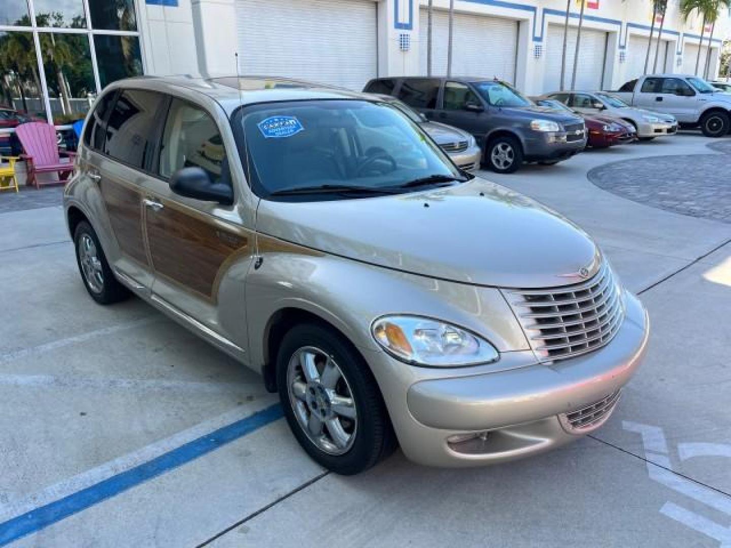 2005 Linen Gold Metallic Pearl /Taupe/Pearl Beige Chrysler PT Cruiser Limited LOW MILES 27,053 (3C8FY68885T) with an 2.4L DOHC 16-Valve Turbo I4 Engine engine, Automatic transmission, located at 4701 North Dixie Hwy, Pompano Beach, FL, 33064, (954) 422-2889, 26.240938, -80.123474 - 2005 CHRYSLER PT CRUISER LIMITED ROAD READY 2.4L I4 VIN: 3C8FY68885T540043 NO ACCIDENTS VAN NO RECALLS 2.4L I4 F DOHC 16V TURBO FLORIDA OWNER GASOLINE POWER SUNROOF LOW MILES 27,053 FRONT WHEEL DRIVE 16 SERVICE RECORDS POWER LEATHER SEATS Alloy Wheels Anti-Theft System Automatic Climate Control Crui - Photo#71