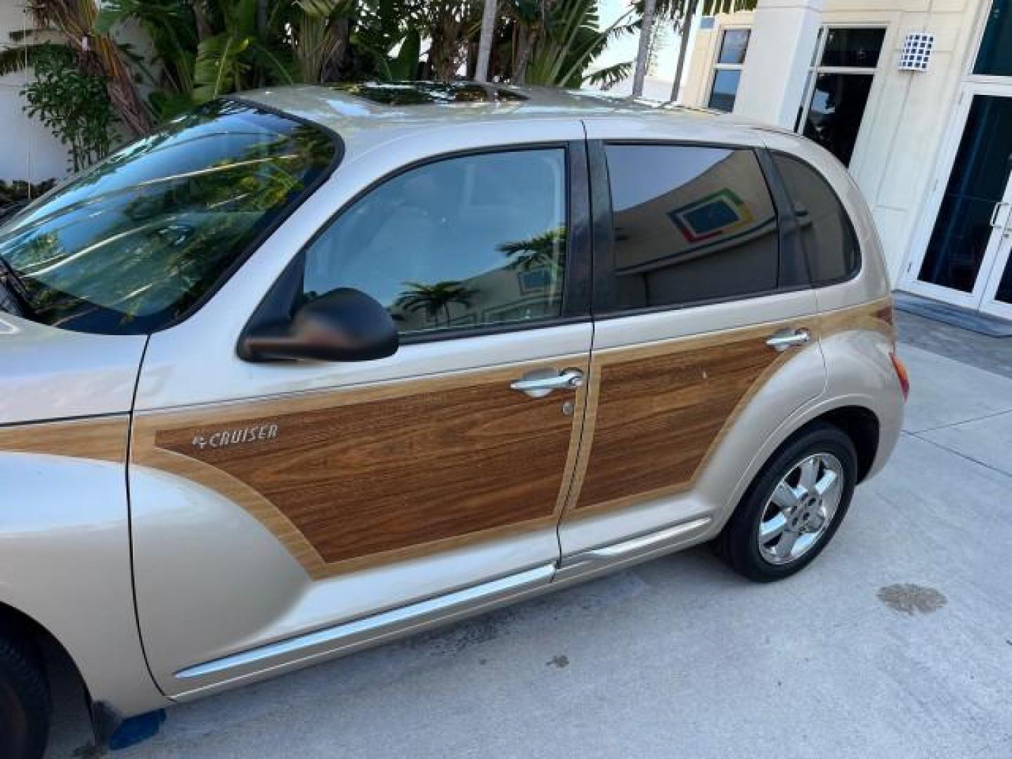 2005 Linen Gold Metallic Pearl /Taupe/Pearl Beige Chrysler PT Cruiser Limited LOW MILES 27,053 (3C8FY68885T) with an 2.4L DOHC 16-Valve Turbo I4 Engine engine, Automatic transmission, located at 4701 North Dixie Hwy, Pompano Beach, FL, 33064, (954) 422-2889, 26.240938, -80.123474 - 2005 CHRYSLER PT CRUISER LIMITED ROAD READY 2.4L I4 VIN: 3C8FY68885T540043 NO ACCIDENTS VAN NO RECALLS 2.4L I4 F DOHC 16V TURBO FLORIDA OWNER GASOLINE POWER SUNROOF LOW MILES 27,053 FRONT WHEEL DRIVE 16 SERVICE RECORDS POWER LEATHER SEATS Alloy Wheels Anti-Theft System Automatic Climate Control Crui - Photo#82