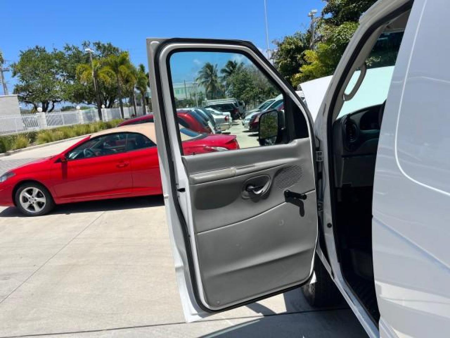 2003 Oxford White /Medium Flint Ford Econoline Cargo Van EXT Super LOW MILES 68,688 (1FTNS24223H) with an 4.2L EFI V6 Engine engine, Automatic transmission, located at 4701 North Dixie Hwy, Pompano Beach, FL, 33064, (954) 422-2889, 26.240938, -80.123474 - OUR WEBPAGE FLORIDACARS1.COM HAS OVER 100 PHOTOS AND FREE CARFAX LINK 2003 FORD E-SERIES E-250 ROAD READY WORK READY VIN: 1FTNS24223HB96651 NO RECALLS 4.2L V6 VAN LOW MILES 68,684 4.2L V6 F SOHC 10 SERVICE RECORDS GASOLINE REAR WHEEL DRIVE Front Bucket Seats RWD THIS IS ONE OF THE NICEST FORD VANS W - Photo#9