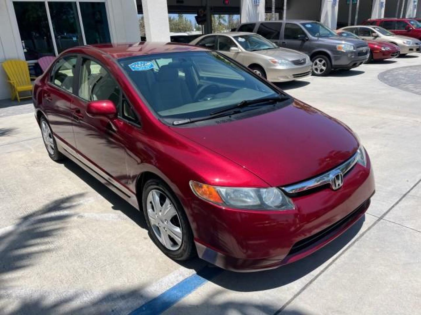 2008 Tango Red Pearl /Ivory Honda Civic Sdn LX LOW MILES 43,458 (1HGFA165X8L) with an 1.8L SOHC MPFI 16-Valve i-VTEC I4 Engine engine, Automatic transmission, located at 4701 North Dixie Hwy, Pompano Beach, FL, 33064, (954) 422-2889, 26.240938, -80.123474 - OUR WEBPAGE FLORIDACARS1.COM HAS OVER 100 PHOTOS AND FREE CARFAX LINK 2008 HONDA CIVIC LX ROAD READY 1.8L I4 VIN: 1HGFA165X8L021109 NO RECALLS 40 MPG SEDAN 4 DR LOW MILES 43,458 1.8L I4 F SOHC 16V 12 SERVICE RECORDS GASOLINE FLORIDA OWNER FRONT WHEEL DRIVE POWER MIRRORS Anti-Theft System Cruise Cont - Photo#62