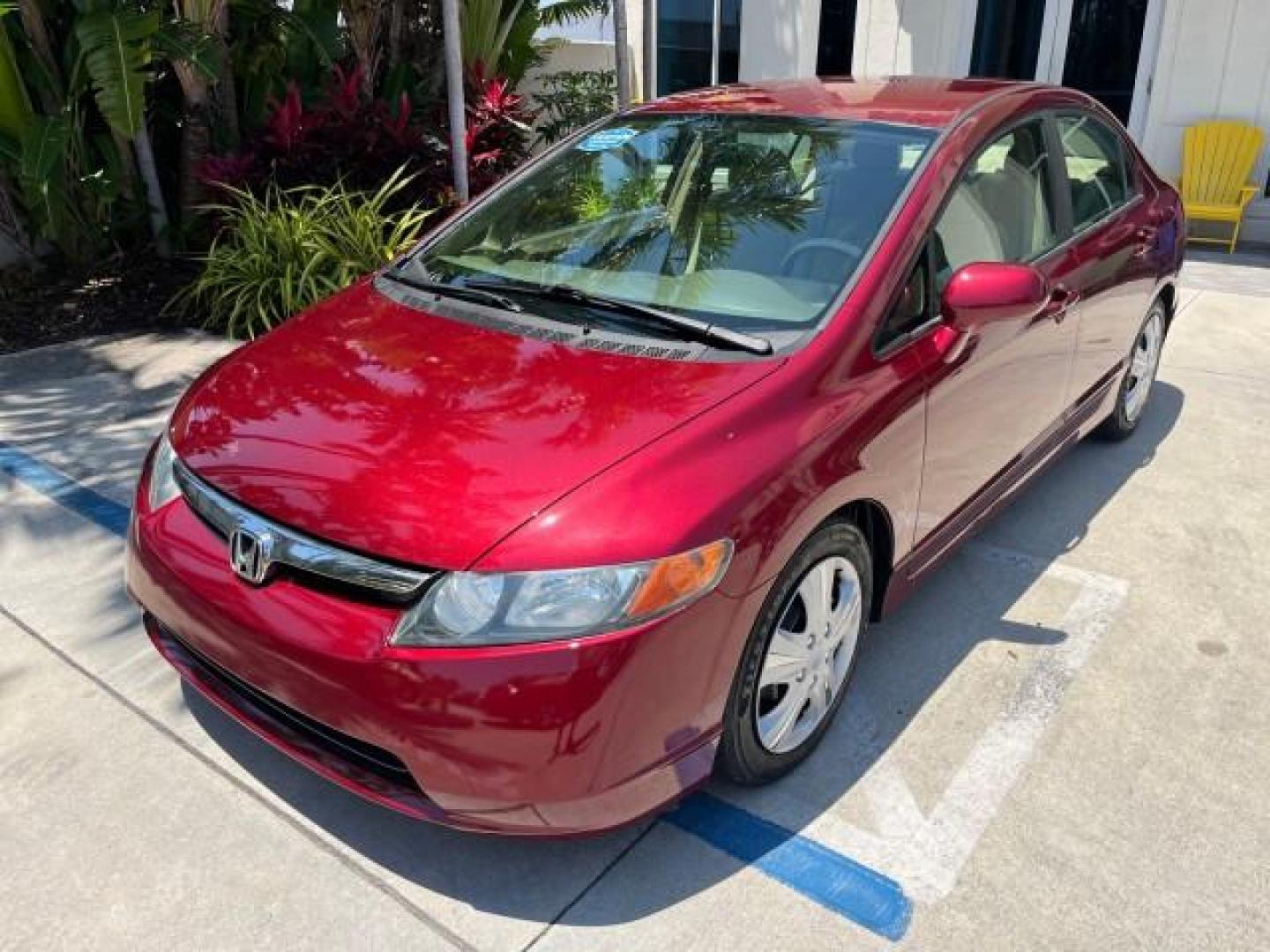 2008 Tango Red Pearl /Ivory Honda Civic Sdn LX LOW MILES 43,458 (1HGFA165X8L) with an 1.8L SOHC MPFI 16-Valve i-VTEC I4 Engine engine, Automatic transmission, located at 4701 North Dixie Hwy, Pompano Beach, FL, 33064, (954) 422-2889, 26.240938, -80.123474 - OUR WEBPAGE FLORIDACARS1.COM HAS OVER 100 PHOTOS AND FREE CARFAX LINK 2008 HONDA CIVIC LX ROAD READY 1.8L I4 VIN: 1HGFA165X8L021109 NO RECALLS 40 MPG SEDAN 4 DR LOW MILES 43,458 1.8L I4 F SOHC 16V 12 SERVICE RECORDS GASOLINE FLORIDA OWNER FRONT WHEEL DRIVE POWER MIRRORS Anti-Theft System Cruise Cont - Photo#63