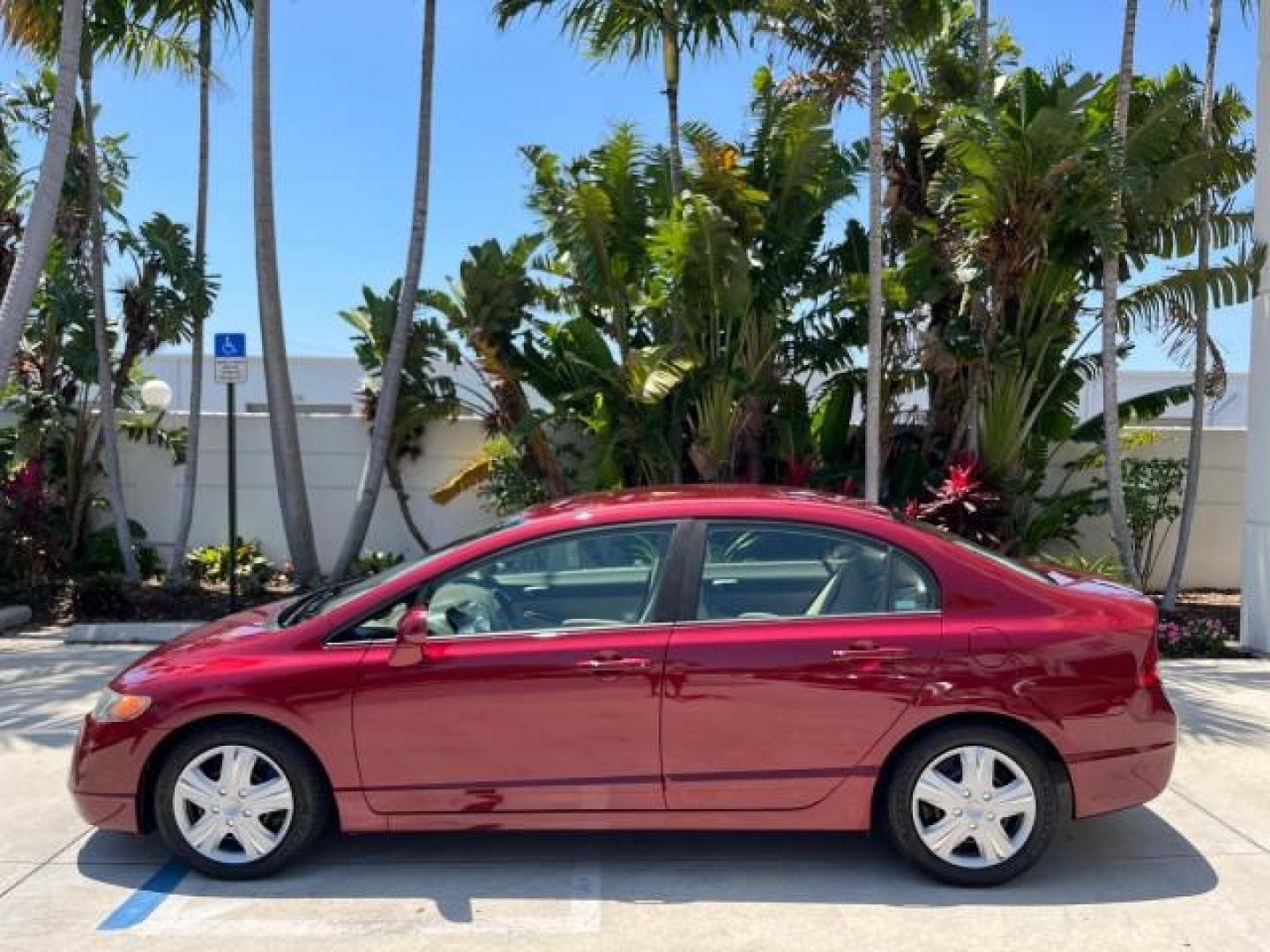 2008 Tango Red Pearl /Ivory Honda Civic Sdn LX LOW MILES 43,458 (1HGFA165X8L) with an 1.8L SOHC MPFI 16-Valve i-VTEC I4 Engine engine, Automatic transmission, located at 4701 North Dixie Hwy, Pompano Beach, FL, 33064, (954) 422-2889, 26.240938, -80.123474 - OUR WEBPAGE FLORIDACARS1.COM HAS OVER 100 PHOTOS AND FREE CARFAX LINK 2008 HONDA CIVIC LX ROAD READY 1.8L I4 VIN: 1HGFA165X8L021109 NO RECALLS 40 MPG SEDAN 4 DR LOW MILES 43,458 1.8L I4 F SOHC 16V 12 SERVICE RECORDS GASOLINE FLORIDA OWNER FRONT WHEEL DRIVE POWER MIRRORS Anti-Theft System Cruise Cont - Photo#90