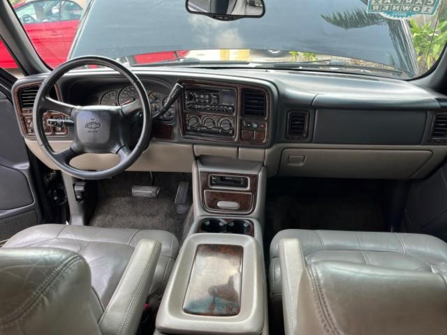 2002 Onyx Black /Gpht/Med Gray Chevrolet Suburban 1 FL LT LOW MILES 99,577 (1GNEC16ZX2J) with an 5.3L Vortec 1000 SFI V8 E-85 Ethanol Flex-Fuel Compatible Engine engine, Automatic transmission, located at 4701 North Dixie Hwy, Pompano Beach, FL, 33064, (954) 422-2889, 26.240938, -80.123474 - 2002 CHEVROLET SUBURBAN 1500 LS ROAD READY 5.3L V8 VIN: 1GNEC16ZX2J252349 NO RECALLS 4 DOOR WAGON/SPORT UTILITY POWER LEATHER SEATS 5.3L V8 F 3 ROW SEATS FLEX FUEL LOADED 1 OWNER FLORIDA REAR WHEEL DRIVE LOW MILES 99,577 POWER SUNROOF Alloy Wheels Anti-Theft System Approach Lights Auto-dimming Rearv - Photo#40