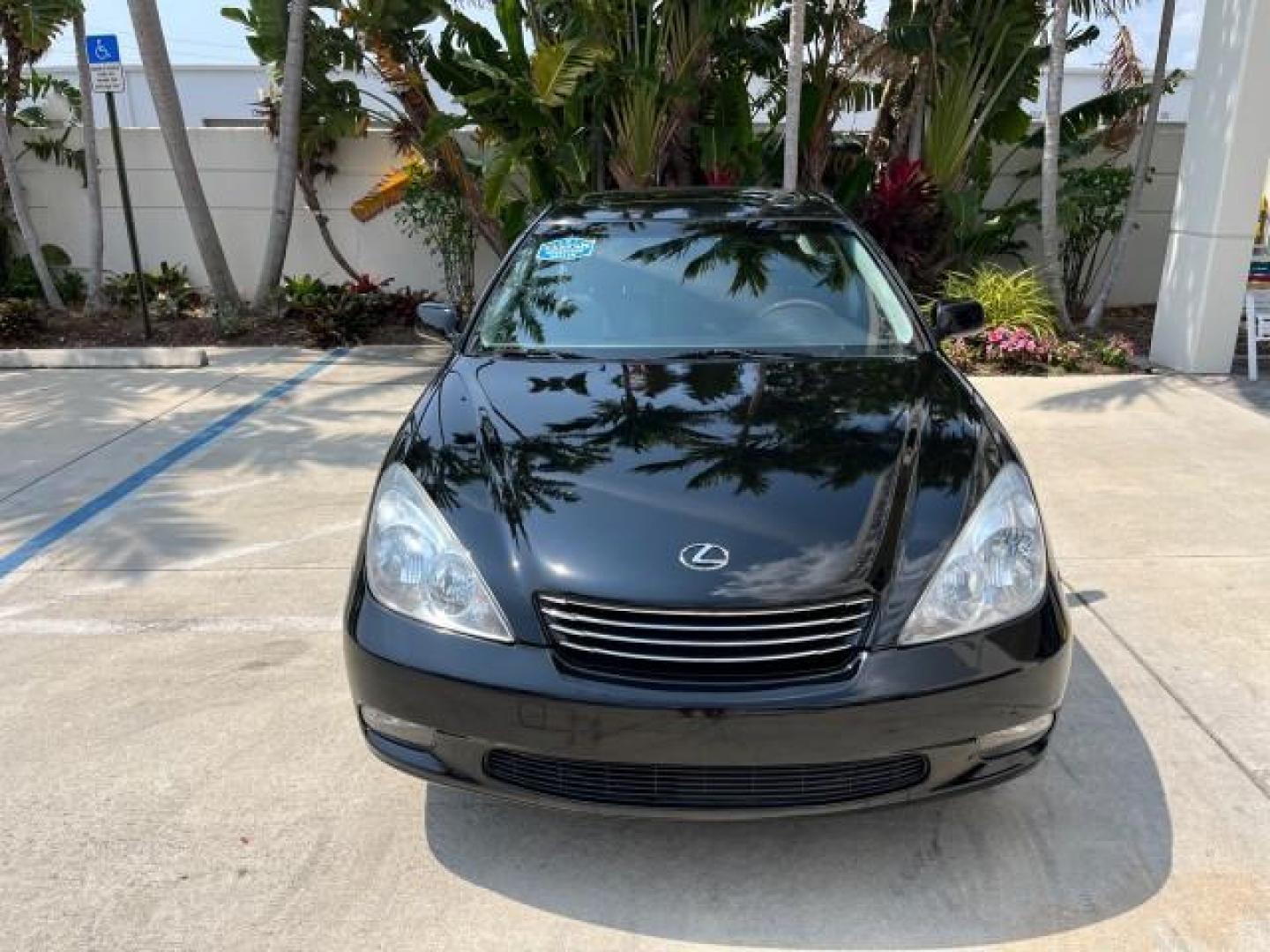 2002 Black Onyx /Black Lexus ES 300 LOW MILES 38,782 (JTHBF30G825) with an 3.0L DOHC EFI 24-Valve V6 Aluminum Engine engine, Automatic transmission, located at 4701 North Dixie Hwy, Pompano Beach, FL, 33064, (954) 422-2889, 26.240938, -80.123474 - 2002 LEXUS ES 300 ROAD READY 3.0L V6 VIN: JTHBF30G825021401 NO RECALLS 29 MPG SEDAN 4 DR FLORIDA OWNER 3.0L V6 F DOHC 24V LOW MILES 38,782 GASOLINE 35 SERVICE RECORDS FRONT WHEEL DRIVE POWER SUNROOF POWER LEATHER SEATS Alloy Wheels Anti-Theft System Approach Lights Auto-dimming Rearview Mirror Autom - Photo#2