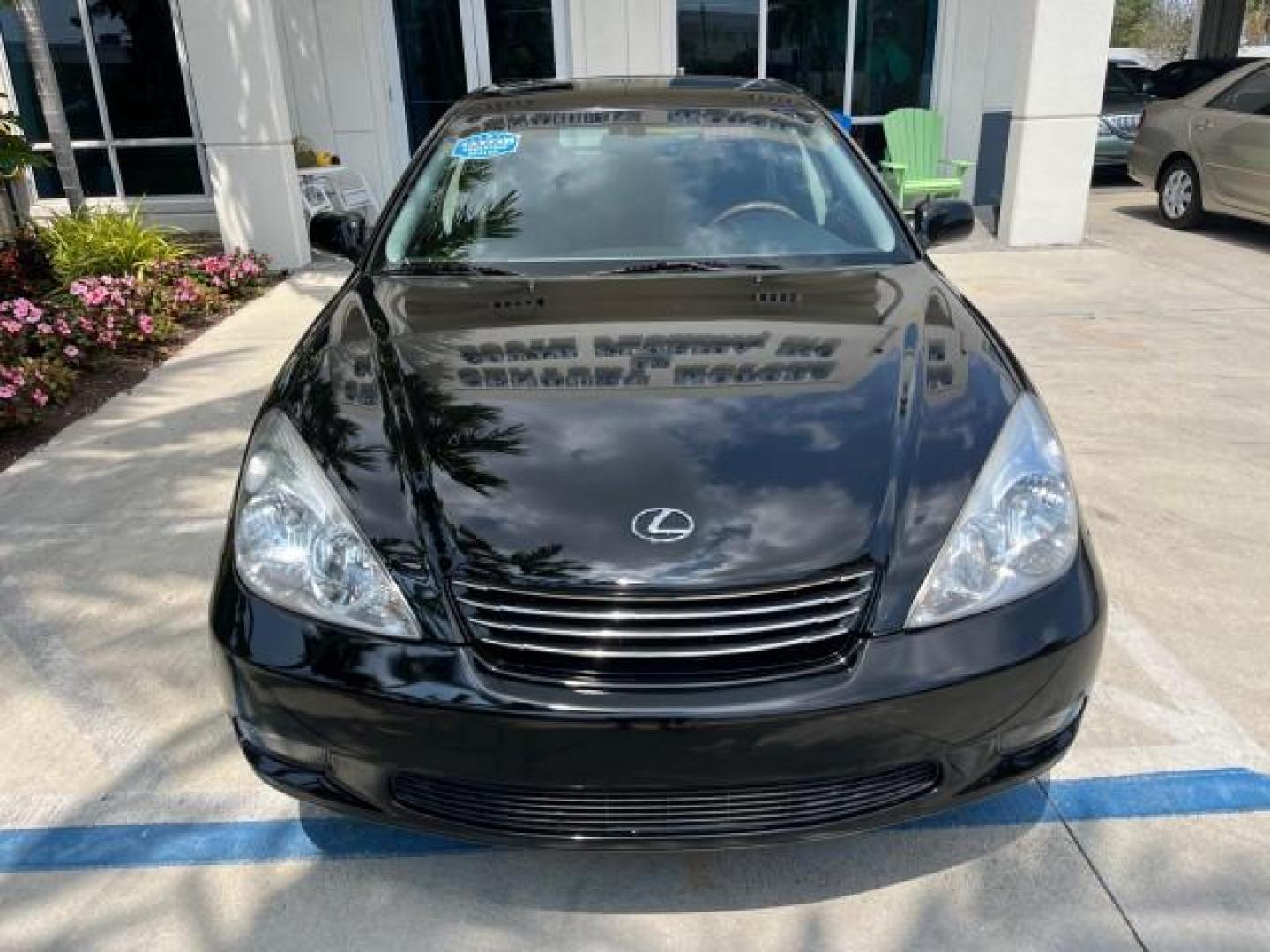 2002 Black Onyx /Black Lexus ES 300 LOW MILES 38,782 (JTHBF30G825) with an 3.0L DOHC EFI 24-Valve V6 Aluminum Engine engine, Automatic transmission, located at 4701 North Dixie Hwy, Pompano Beach, FL, 33064, (954) 422-2889, 26.240938, -80.123474 - 2002 LEXUS ES 300 ROAD READY 3.0L V6 VIN: JTHBF30G825021401 NO RECALLS 29 MPG SEDAN 4 DR FLORIDA OWNER 3.0L V6 F DOHC 24V LOW MILES 38,782 GASOLINE 35 SERVICE RECORDS FRONT WHEEL DRIVE POWER SUNROOF POWER LEATHER SEATS Alloy Wheels Anti-Theft System Approach Lights Auto-dimming Rearview Mirror Autom - Photo#64