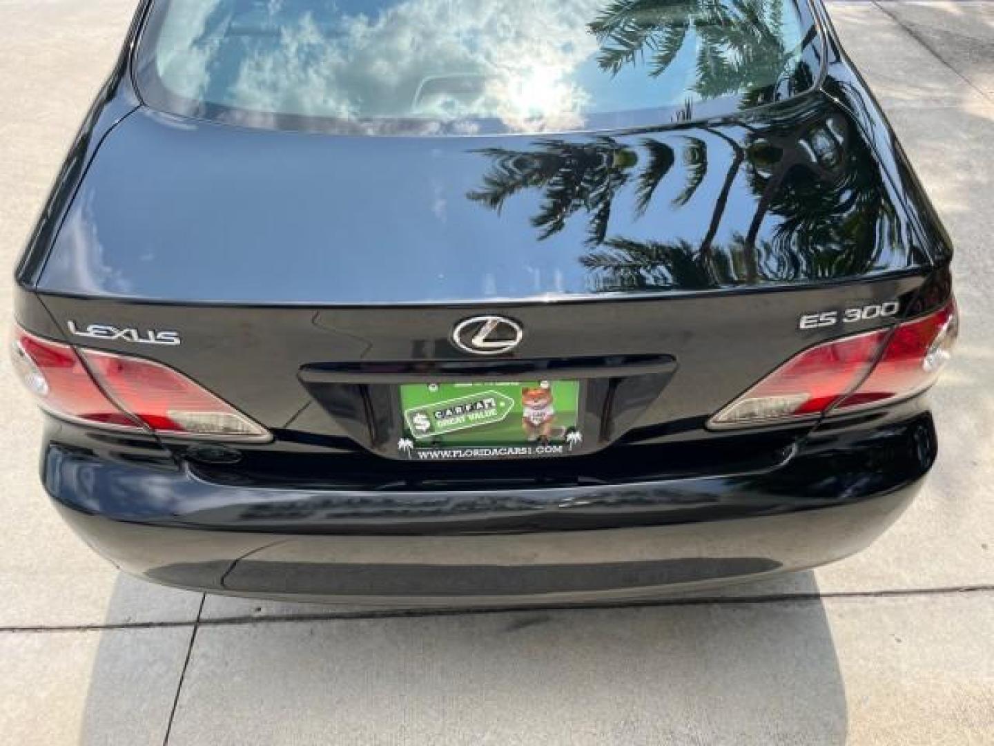 2002 Black Onyx /Black Lexus ES 300 LOW MILES 38,782 (JTHBF30G825) with an 3.0L DOHC EFI 24-Valve V6 Aluminum Engine engine, Automatic transmission, located at 4701 North Dixie Hwy, Pompano Beach, FL, 33064, (954) 422-2889, 26.240938, -80.123474 - 2002 LEXUS ES 300 ROAD READY 3.0L V6 VIN: JTHBF30G825021401 NO RECALLS 29 MPG SEDAN 4 DR FLORIDA OWNER 3.0L V6 F DOHC 24V LOW MILES 38,782 GASOLINE 35 SERVICE RECORDS FRONT WHEEL DRIVE POWER SUNROOF POWER LEATHER SEATS Alloy Wheels Anti-Theft System Approach Lights Auto-dimming Rearview Mirror Autom - Photo#97