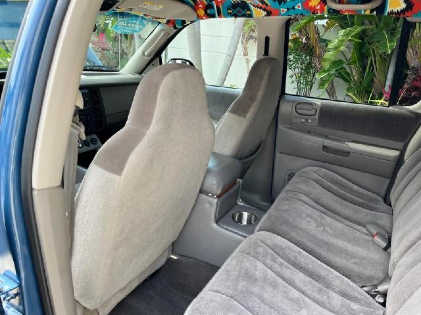 2003 Atlantic Blue Pearl /Dark Slate Gray Dodge Dakota SLT V8 LOW MILES 59,433 (1D7HL48N03S) with an 4.7L SOHC SMPI V8 Magnum Engine engine, Automatic transmission, located at 4701 North Dixie Hwy, Pompano Beach, FL, 33064, (954) 422-2889, 26.240938, -80.123474 - 2003 DODGE DAKOTA SLT ROAD READY 4.7L V8 VIN: 1D7HL48N03S351880 NO ACCIDENTS NO RECALLS CREW PICKUP LOW MILES 59,433 4.7L V8 F OHV 5.3 FT BED GASOLINE 6 SERVICE RECORDS REAR WHEEL DRIVE BACK UP CAMERA 5.3' Bed Length Alloy Wheels Approach Lights RWD THIS IS ONE OF THE NICEST DODGE S WE HAVE EVER LIS - Photo#39