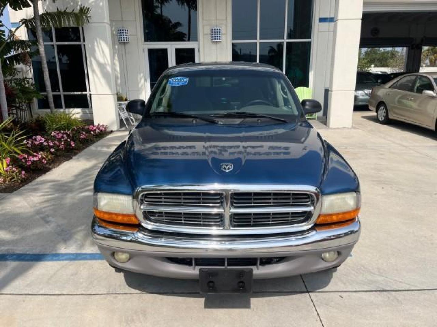 2003 Atlantic Blue Pearl /Dark Slate Gray Dodge Dakota SLT V8 LOW MILES 59,433 (1D7HL48N03S) with an 4.7L SOHC SMPI V8 Magnum Engine engine, Automatic transmission, located at 4701 North Dixie Hwy, Pompano Beach, FL, 33064, (954) 422-2889, 26.240938, -80.123474 - 2003 DODGE DAKOTA SLT ROAD READY 4.7L V8 VIN: 1D7HL48N03S351880 NO ACCIDENTS NO RECALLS CREW PICKUP LOW MILES 59,433 4.7L V8 F OHV 5.3 FT BED GASOLINE 6 SERVICE RECORDS REAR WHEEL DRIVE BACK UP CAMERA 5.3' Bed Length Alloy Wheels Approach Lights RWD THIS IS ONE OF THE NICEST DODGE S WE HAVE EVER LIS - Photo#74