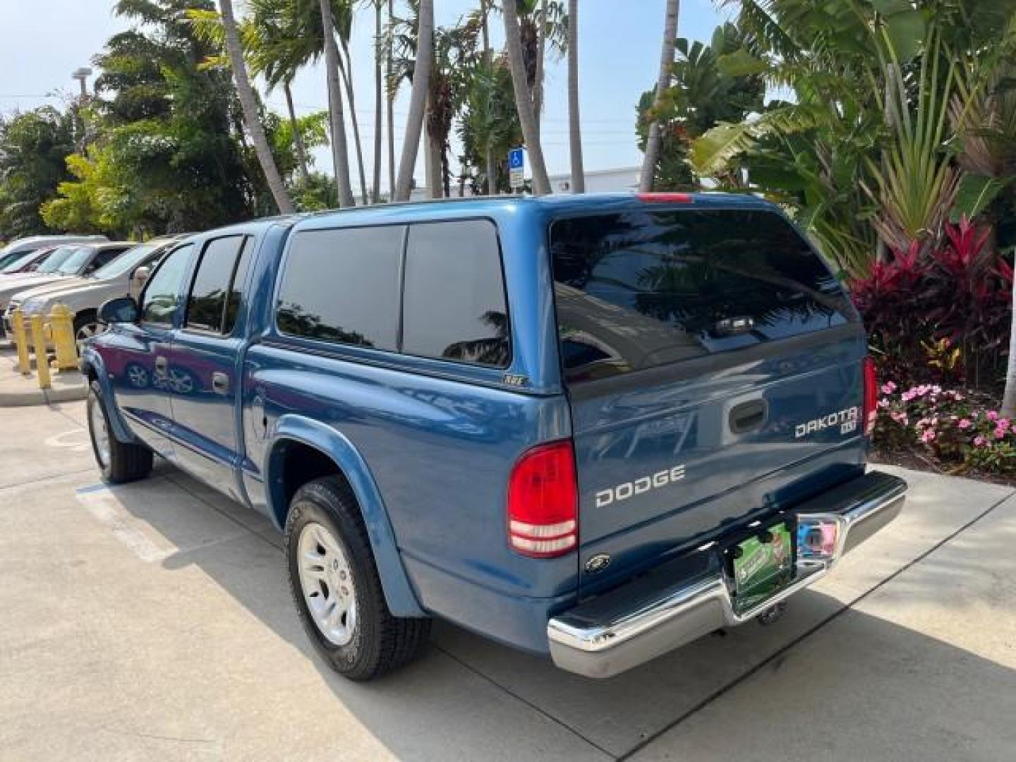 2003 Atlantic Blue Pearl /Dark Slate Gray Dodge Dakota SLT V8 LOW MILES 59,433 (1D7HL48N03S) with an 4.7L SOHC SMPI V8 Magnum Engine engine, Automatic transmission, located at 4701 North Dixie Hwy, Pompano Beach, FL, 33064, (954) 422-2889, 26.240938, -80.123474 - 2003 DODGE DAKOTA SLT ROAD READY 4.7L V8 VIN: 1D7HL48N03S351880 NO ACCIDENTS NO RECALLS CREW PICKUP LOW MILES 59,433 4.7L V8 F OHV 5.3 FT BED GASOLINE 6 SERVICE RECORDS REAR WHEEL DRIVE BACK UP CAMERA 5.3' Bed Length Alloy Wheels Approach Lights RWD THIS IS ONE OF THE NICEST DODGE S WE HAVE EVER LIS - Photo#98