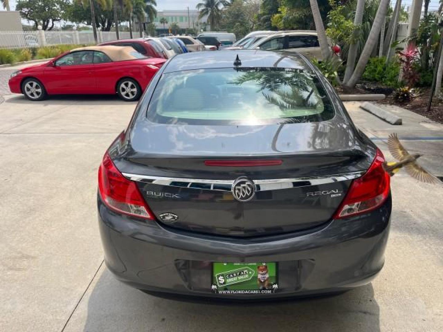 2011 Granite Gray Metallic /Ebony Buick Regal CXL RL1 LOW MILES 46,789 (W04GN5EC2B1) with an 2.4L Ecotec DOHC 4-Cyl SIDI Spark Ignition DI Engine engine, Automatic transmission, located at 4701 North Dixie Hwy, Pompano Beach, FL, 33064, (954) 422-2889, 26.240938, -80.123474 - OUR WEBPAGE FLORIDACARS1.COM HAS OVER 100 PHOTOS AND FREE CARFAX LINK 2011 BUICK REGAL CXL ROAD READY 2.4L I4 VIN: W04GN5EC2B1107946 NO ACCIDENTS NO RECALLS SEDAN 4 DR FLORIDA OWNER 30 MPG 2.4L I4 F DOHC 16V BLUETOOTH GASOLINE POWER LEATHER SEATS FRONT WHEEL DRIVE LOW MILES 46,789 23 SERVICE RECORDS - Photo#96