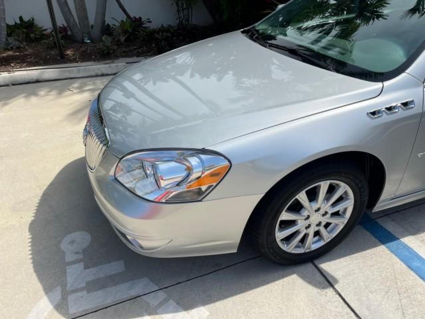 2011 Quicksilver Metallic /Titanium Buick Lucerne 1 OWNER CXL LOW MILES 26,045 (1G4HC5EM0BU) with an 3.9L V6 SFI Flex-Fuel Engine engine, Automatic transmission, located at 4701 North Dixie Hwy, Pompano Beach, FL, 33064, (954) 422-2889, 26.240938, -80.123474 - OUR WEBPAGE FLORIDACARS1.COM HAS OVER 100 PHOTOS AND FREE CARFAX LINK 2011 BUICK LUCERNE CXL ROAD READY 3.9L V6 VIN: 1G4HC5EM0BU136140 NO ACCIDENTS 27 MPG SEDAN 4 DR NO RECALLS 1 OWNER 3.9L V6 F OHV 12V POWER LEATHER SEATS FLEX FUEL BLUETOOTH DUAL AC FRONT WHEEL DRIVE LOW MILES 26,045 19 SERVICE REC - Photo#81