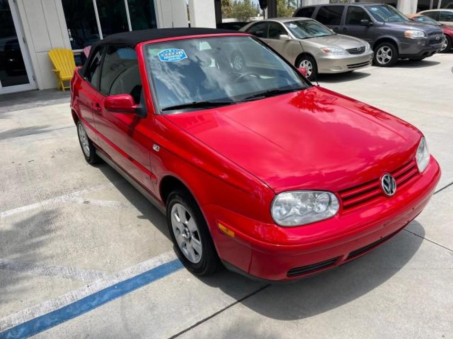 2001 Tornado Red /Black Volkswagen Cabrio GLX LOW MILES 41,566 (3VWDC21V51M) with an 2.0L SOHC SMPI 4-Cyl Engine engine, Automatic transmission, located at 4701 North Dixie Hwy, Pompano Beach, FL, 33064, (954) 422-2889, 26.240938, -80.123474 - 2001 VOLKSWAGEN CABRIO GLX ROAD READY 2.0L I4 VIN: 3VWDC21V51M816910 NO ACCIDENTS 31 MPG CONVERTIBLE CLEAN NO RECALLS 2.0L I4 F CD CHANGER FLORIDA OWNER GASOLINE HEATED LEATHER SEATS POWER CONVERTIBLE TOP FRONT WHEEL DRIVE LOW MILES 41,566 20 SERVICE RECORDS Alloy Wheels Anti-Theft System Cruise Con - Photo#66