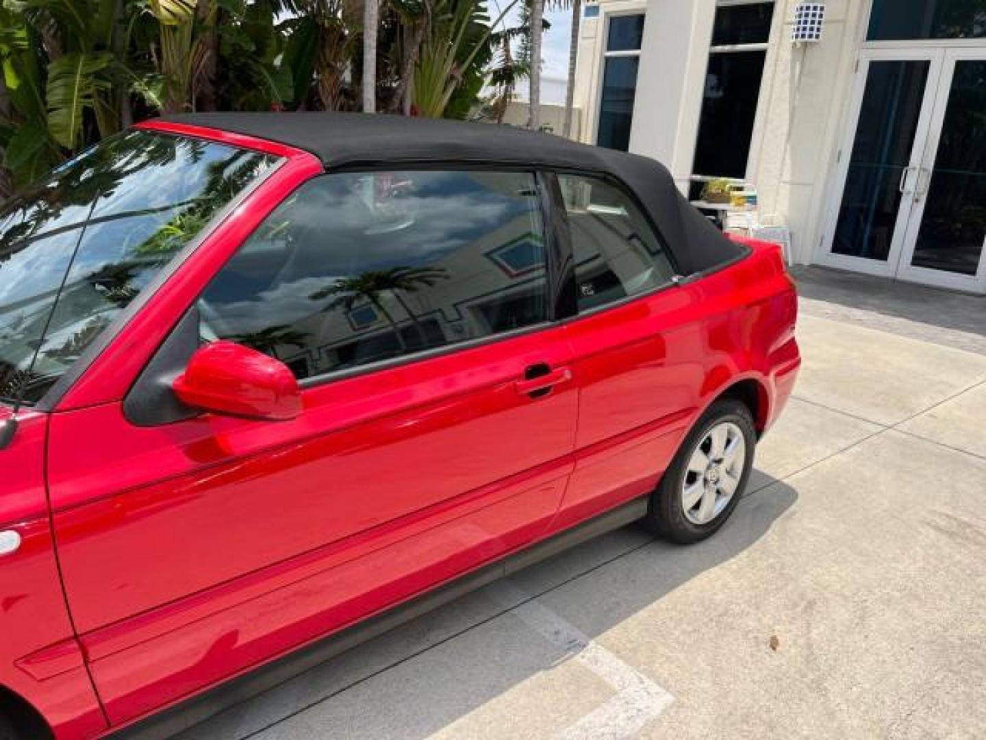 2001 Tornado Red /Black Volkswagen Cabrio GLX LOW MILES 41,566 (3VWDC21V51M) with an 2.0L SOHC SMPI 4-Cyl Engine engine, Automatic transmission, located at 4701 North Dixie Hwy, Pompano Beach, FL, 33064, (954) 422-2889, 26.240938, -80.123474 - 2001 VOLKSWAGEN CABRIO GLX ROAD READY 2.0L I4 VIN: 3VWDC21V51M816910 NO ACCIDENTS 31 MPG CONVERTIBLE CLEAN NO RECALLS 2.0L I4 F CD CHANGER FLORIDA OWNER GASOLINE HEATED LEATHER SEATS POWER CONVERTIBLE TOP FRONT WHEEL DRIVE LOW MILES 41,566 20 SERVICE RECORDS Alloy Wheels Anti-Theft System Cruise Con - Photo#74