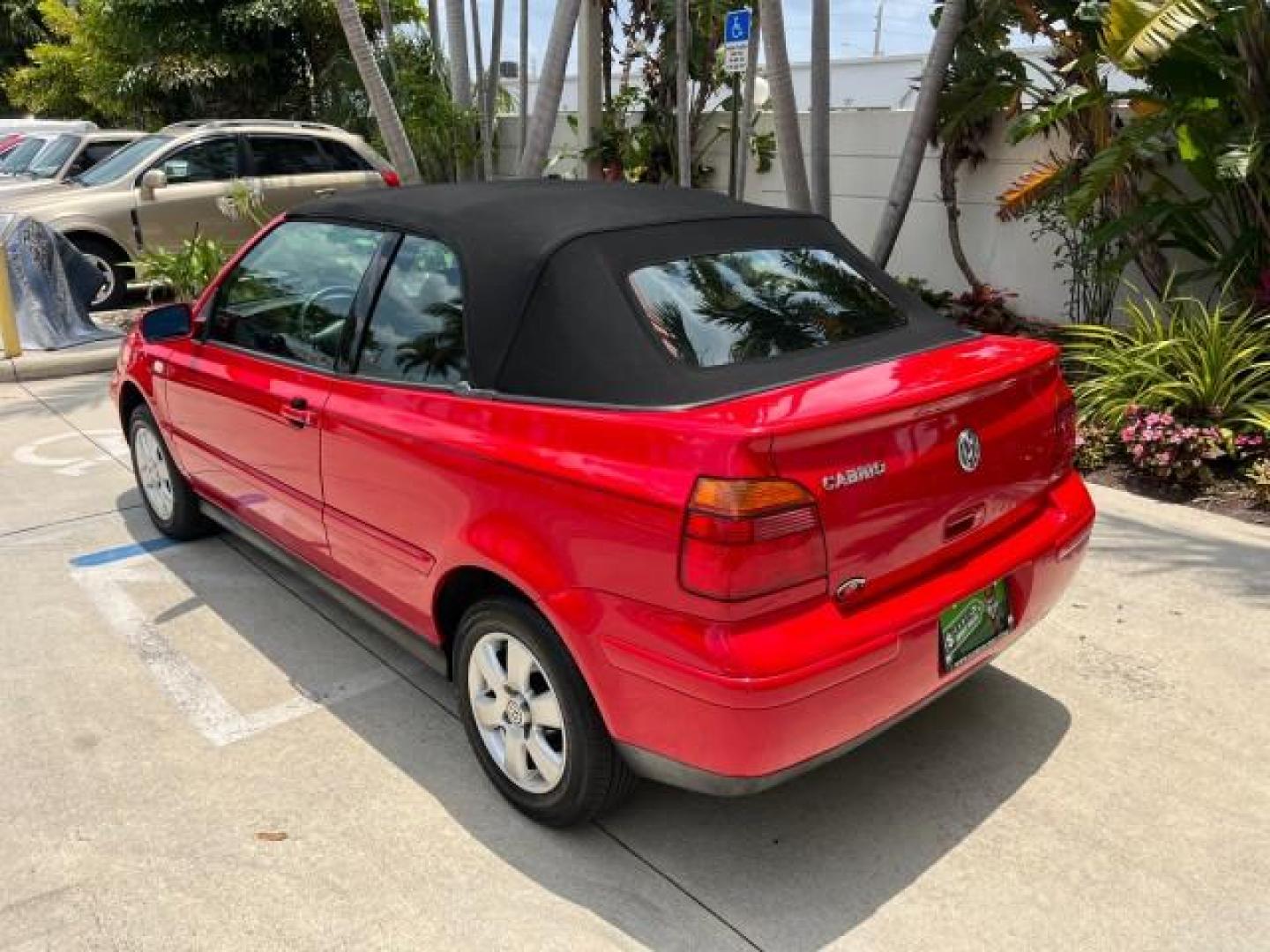 2001 Tornado Red /Black Volkswagen Cabrio GLX LOW MILES 41,566 (3VWDC21V51M) with an 2.0L SOHC SMPI 4-Cyl Engine engine, Automatic transmission, located at 4701 North Dixie Hwy, Pompano Beach, FL, 33064, (954) 422-2889, 26.240938, -80.123474 - 2001 VOLKSWAGEN CABRIO GLX ROAD READY 2.0L I4 VIN: 3VWDC21V51M816910 NO ACCIDENTS 31 MPG CONVERTIBLE CLEAN NO RECALLS 2.0L I4 F CD CHANGER FLORIDA OWNER GASOLINE HEATED LEATHER SEATS POWER CONVERTIBLE TOP FRONT WHEEL DRIVE LOW MILES 41,566 20 SERVICE RECORDS Alloy Wheels Anti-Theft System Cruise Con - Photo#90