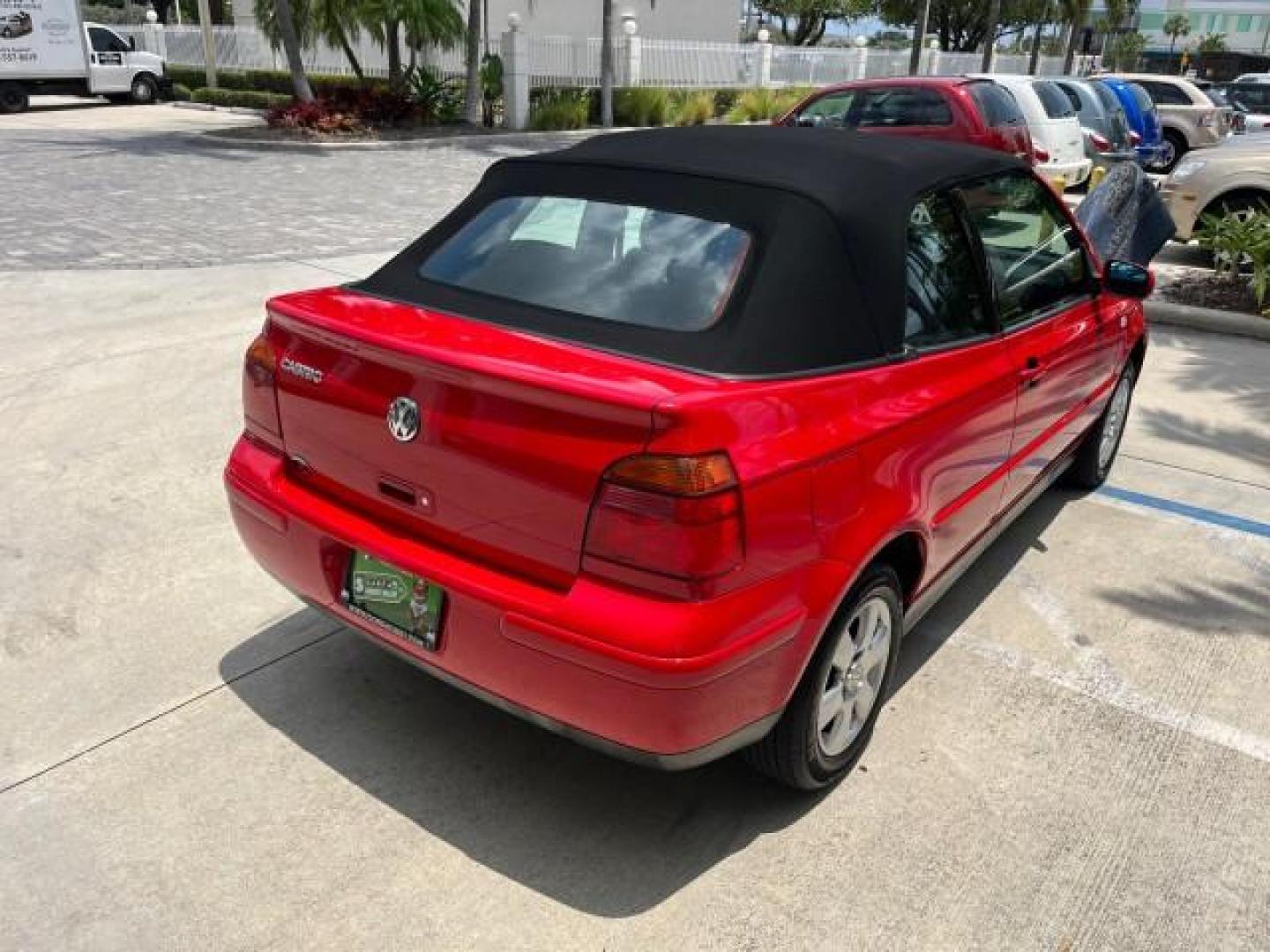 2001 Tornado Red /Black Volkswagen Cabrio GLX LOW MILES 41,566 (3VWDC21V51M) with an 2.0L SOHC SMPI 4-Cyl Engine engine, Automatic transmission, located at 4701 North Dixie Hwy, Pompano Beach, FL, 33064, (954) 422-2889, 26.240938, -80.123474 - 2001 VOLKSWAGEN CABRIO GLX ROAD READY 2.0L I4 VIN: 3VWDC21V51M816910 NO ACCIDENTS 31 MPG CONVERTIBLE CLEAN NO RECALLS 2.0L I4 F CD CHANGER FLORIDA OWNER GASOLINE HEATED LEATHER SEATS POWER CONVERTIBLE TOP FRONT WHEEL DRIVE LOW MILES 41,566 20 SERVICE RECORDS Alloy Wheels Anti-Theft System Cruise Con - Photo#91