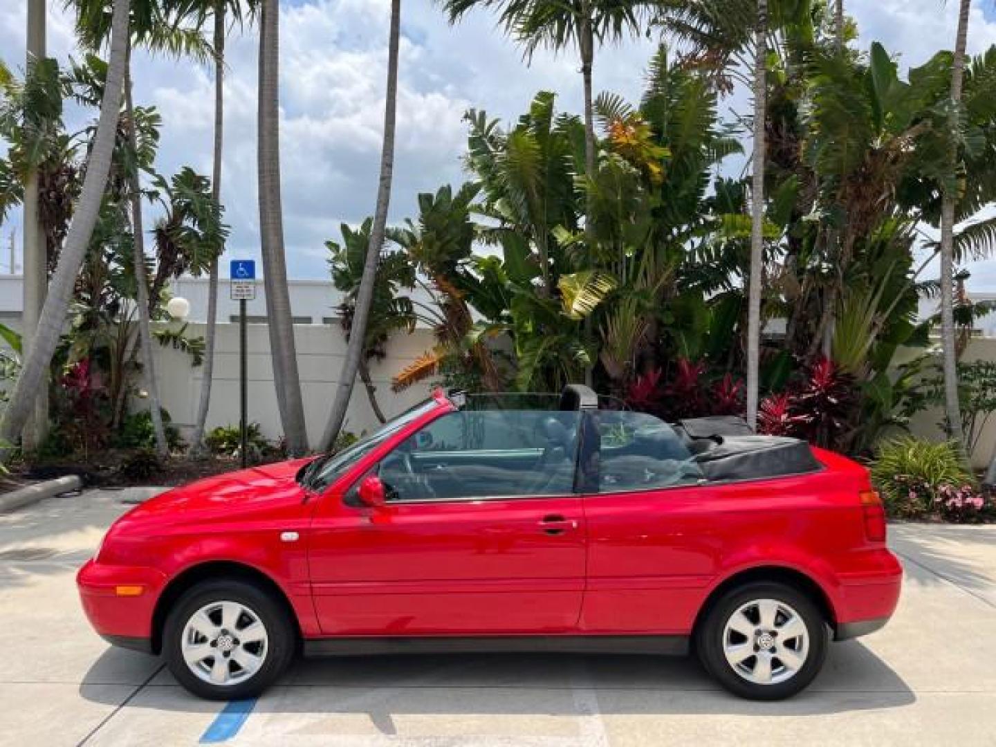 2001 Tornado Red /Black Volkswagen Cabrio GLX LOW MILES 41,566 (3VWDC21V51M) with an 2.0L SOHC SMPI 4-Cyl Engine engine, Automatic transmission, located at 4701 North Dixie Hwy, Pompano Beach, FL, 33064, (954) 422-2889, 26.240938, -80.123474 - 2001 VOLKSWAGEN CABRIO GLX ROAD READY 2.0L I4 VIN: 3VWDC21V51M816910 NO ACCIDENTS 31 MPG CONVERTIBLE CLEAN NO RECALLS 2.0L I4 F CD CHANGER FLORIDA OWNER GASOLINE HEATED LEATHER SEATS POWER CONVERTIBLE TOP FRONT WHEEL DRIVE LOW MILES 41,566 20 SERVICE RECORDS Alloy Wheels Anti-Theft System Cruise Con - Photo#92