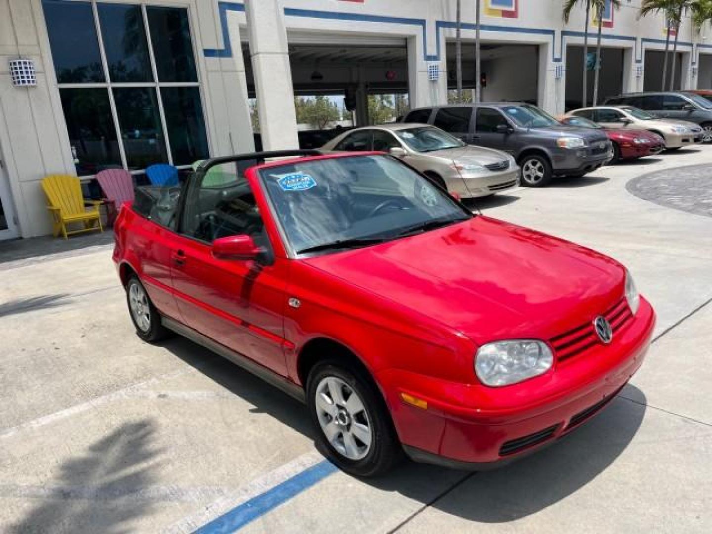 2001 Tornado Red /Black Volkswagen Cabrio GLX LOW MILES 41,566 (3VWDC21V51M) with an 2.0L SOHC SMPI 4-Cyl Engine engine, Automatic transmission, located at 4701 North Dixie Hwy, Pompano Beach, FL, 33064, (954) 422-2889, 26.240938, -80.123474 - 2001 VOLKSWAGEN CABRIO GLX ROAD READY 2.0L I4 VIN: 3VWDC21V51M816910 NO ACCIDENTS 31 MPG CONVERTIBLE CLEAN NO RECALLS 2.0L I4 F CD CHANGER FLORIDA OWNER GASOLINE HEATED LEATHER SEATS POWER CONVERTIBLE TOP FRONT WHEEL DRIVE LOW MILES 41,566 20 SERVICE RECORDS Alloy Wheels Anti-Theft System Cruise Con - Photo#96