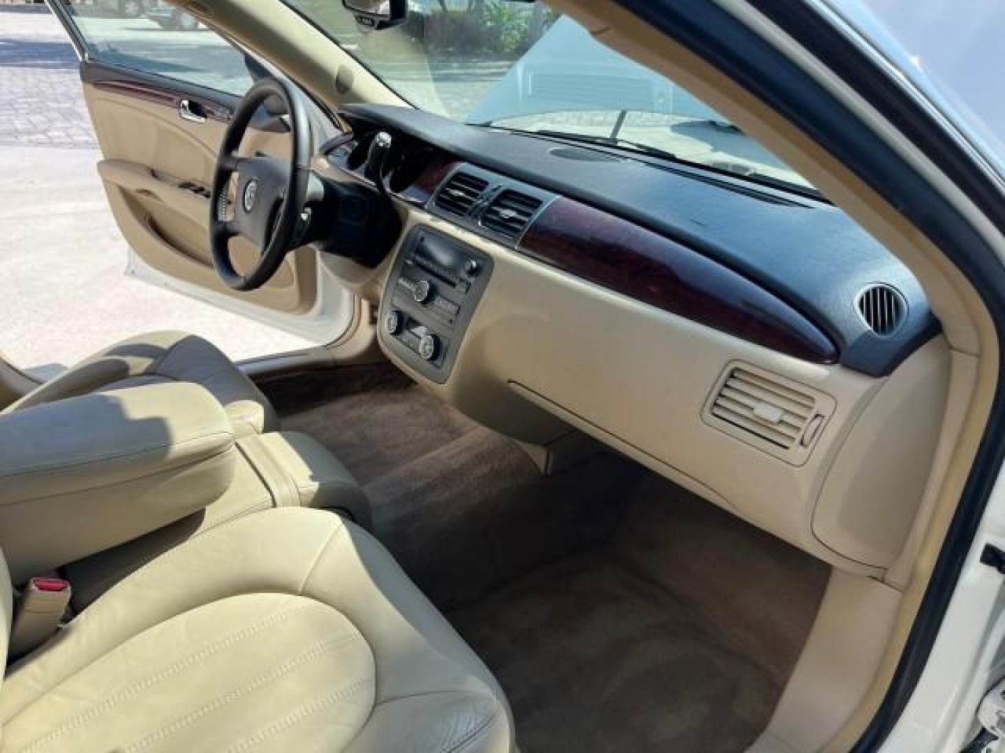 2008 White Opal /Cocoa/Shale Buick Lucerne CXL LOW MILES 54,872 (1G4HD57258U) with an 3.8L V6 SFI Engine engine, Automatic transmission, located at 4701 North Dixie Hwy, Pompano Beach, FL, 33064, (954) 422-2889, 26.240938, -80.123474 - OUR WEBPAGE FLORIDACARS1.COM HAS OVER 100 PHOTOS AND FREE CARFAX LINK 2008 BUICK LUCERNE CXL 3800 V6 ROAD READY 3.8L V6 VIN: 1G4HD57258U190406 LOW MILES 54,872 SEDAN 4 DR NO ACCIDENTS 28 MPG 3.8L V6 F NO RECALLS DUAL AC GASOLINE BACK UP SENSORS FLORIDA OWNER FRONT WHEEL DRIVE 29 SERVICE RECORDS POWE - Photo#26