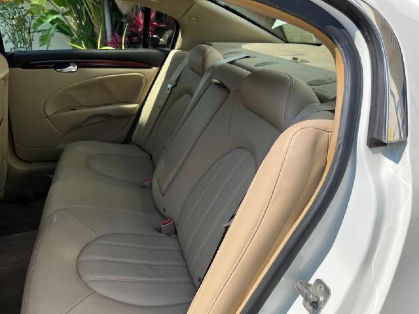 2008 White Opal /Cocoa/Shale Buick Lucerne CXL LOW MILES 54,872 (1G4HD57258U) with an 3.8L V6 SFI Engine engine, Automatic transmission, located at 4701 North Dixie Hwy, Pompano Beach, FL, 33064, (954) 422-2889, 26.240938, -80.123474 - OUR WEBPAGE FLORIDACARS1.COM HAS OVER 100 PHOTOS AND FREE CARFAX LINK 2008 BUICK LUCERNE CXL 3800 V6 ROAD READY 3.8L V6 VIN: 1G4HD57258U190406 LOW MILES 54,872 SEDAN 4 DR NO ACCIDENTS 28 MPG 3.8L V6 F NO RECALLS DUAL AC GASOLINE BACK UP SENSORS FLORIDA OWNER FRONT WHEEL DRIVE 29 SERVICE RECORDS POWE - Photo#37