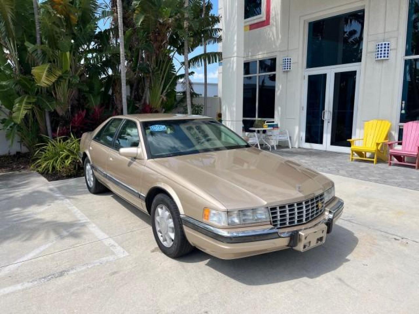 1997 Gold /Beechwood Cadillac Seville SLS LOW MILES 53,007 (1G6KS52Y5VU) with an 4.6L SPFI DOHC V8 Northstar Engine engine, Automatic transmission, located at 4701 North Dixie Hwy, Pompano Beach, FL, 33064, (954) 422-2889, 26.240938, -80.123474 - OUR WEBPAGE FLORIDACARS1.COM HAS OVER 100 PHOTOS AND FREE CARFAX LINK 1997 CADILLAC SEVILLE SLS NEW $42,105 ROAD READY VIN: 1G6KS52Y5VU802789 FLORIDA OWNER 4.6L V8 SEDAN 4 DR NO RECALLS 28 MPG 4.6L V8 F DOHC 32V POWER HEATED LEATHER SEATS GASOLINE LOW MILES 53,007 FRONT WHEEL DRIVE 14 SERVICE RECORD - Photo#1