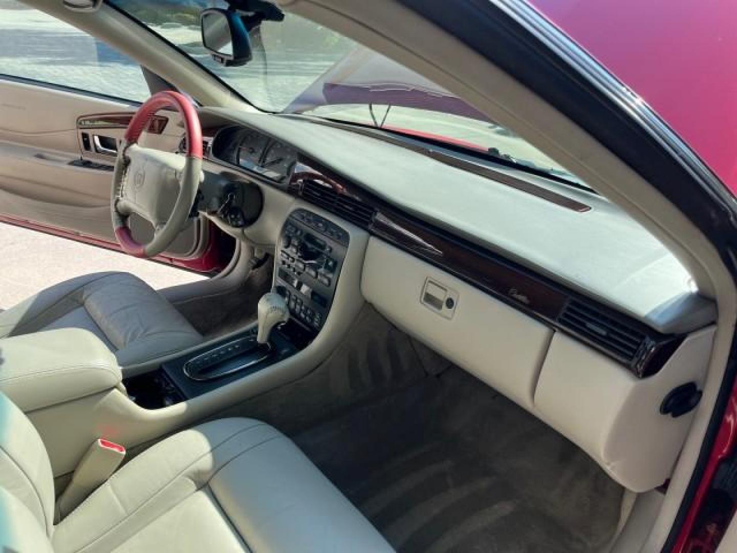 2001 Crimson Pearl /Oatmeal Cadillac Eldorado ESC LOW MILES 66,206 (1G6EL12Y21B) with an 4.6L SFI DOHC V8 275hp Northstar Engine engine, Automatic transmission, located at 4701 North Dixie Hwy, Pompano Beach, FL, 33064, (954) 422-2889, 26.240938, -80.123474 - OUR WEBPAGE FLORIDACARS1.COM HAS OVER 100 PHOTOS AND FREE CARFAX LINK 2001 CADILLAC ELDORADO ESC NEW $42,665 ROAD READY VIN: 1G6EL12Y21B104097 NO RECALLS 4.6L V8 COUPE FLORIDA OWNER 27 MPG 4.6L V8 F DOHC 32V POWER LEATHER SEATS GASOLINE 13 SERVICE RECORDS FRONT WHEEL DRIVE LOW MILES 66,206 Air Suspe - Photo#14