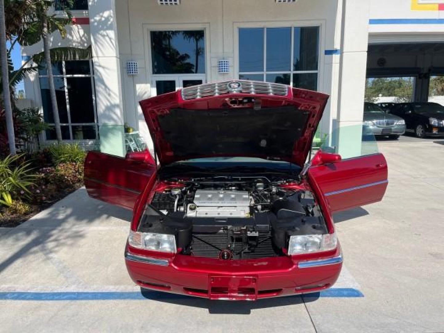 2001 Crimson Pearl /Oatmeal Cadillac Eldorado ESC LOW MILES 66,206 (1G6EL12Y21B) with an 4.6L SFI DOHC V8 275hp Northstar Engine engine, Automatic transmission, located at 4701 North Dixie Hwy, Pompano Beach, FL, 33064, (954) 422-2889, 26.240938, -80.123474 - OUR WEBPAGE FLORIDACARS1.COM HAS OVER 100 PHOTOS AND FREE CARFAX LINK 2001 CADILLAC ELDORADO ESC NEW $42,665 ROAD READY VIN: 1G6EL12Y21B104097 NO RECALLS 4.6L V8 COUPE FLORIDA OWNER 27 MPG 4.6L V8 F DOHC 32V POWER LEATHER SEATS GASOLINE 13 SERVICE RECORDS FRONT WHEEL DRIVE LOW MILES 66,206 Air Suspe - Photo#16