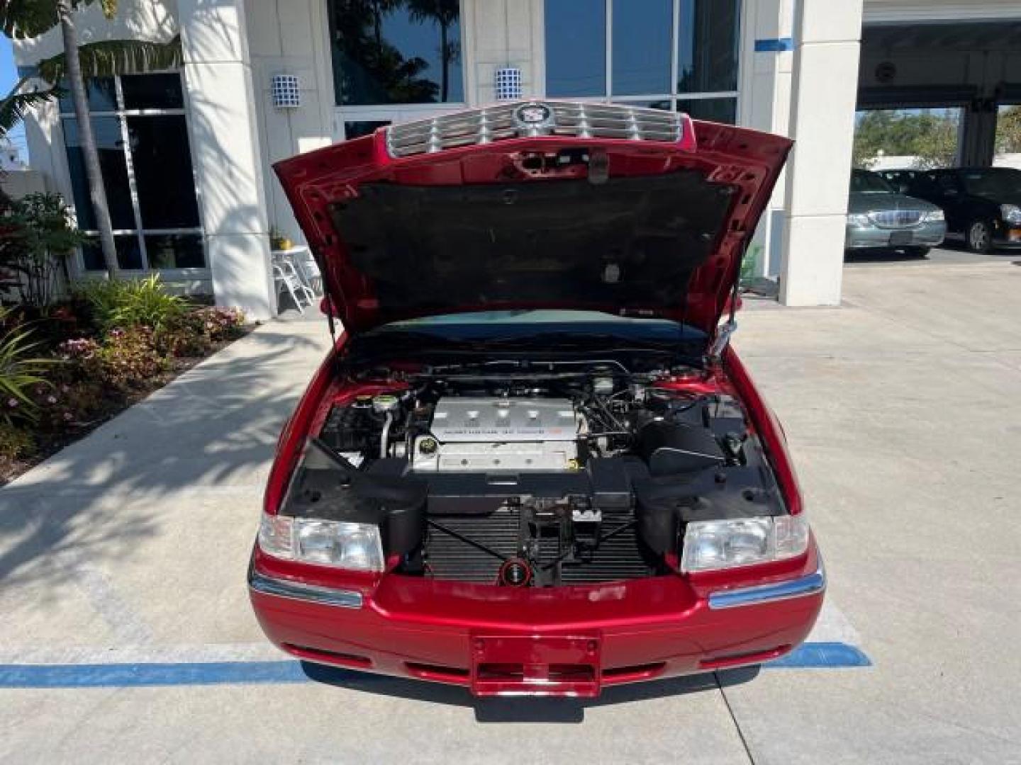 2001 Crimson Pearl /Oatmeal Cadillac Eldorado ESC LOW MILES 66,206 (1G6EL12Y21B) with an 4.6L SFI DOHC V8 275hp Northstar Engine engine, Automatic transmission, located at 4701 North Dixie Hwy, Pompano Beach, FL, 33064, (954) 422-2889, 26.240938, -80.123474 - OUR WEBPAGE FLORIDACARS1.COM HAS OVER 100 PHOTOS AND FREE CARFAX LINK 2001 CADILLAC ELDORADO ESC NEW $42,665 ROAD READY VIN: 1G6EL12Y21B104097 NO RECALLS 4.6L V8 COUPE FLORIDA OWNER 27 MPG 4.6L V8 F DOHC 32V POWER LEATHER SEATS GASOLINE 13 SERVICE RECORDS FRONT WHEEL DRIVE LOW MILES 66,206 Air Suspe - Photo#52