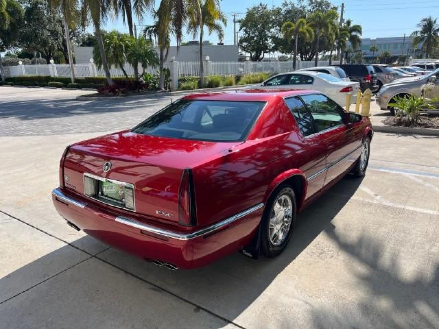 2001 Crimson Pearl /Oatmeal Cadillac Eldorado ESC LOW MILES 66,206 (1G6EL12Y21B) with an 4.6L SFI DOHC V8 275hp Northstar Engine engine, Automatic transmission, located at 4701 North Dixie Hwy, Pompano Beach, FL, 33064, (954) 422-2889, 26.240938, -80.123474 - OUR WEBPAGE FLORIDACARS1.COM HAS OVER 100 PHOTOS AND FREE CARFAX LINK 2001 CADILLAC ELDORADO ESC NEW $42,665 ROAD READY VIN: 1G6EL12Y21B104097 NO RECALLS 4.6L V8 COUPE FLORIDA OWNER 27 MPG 4.6L V8 F DOHC 32V POWER LEATHER SEATS GASOLINE 13 SERVICE RECORDS FRONT WHEEL DRIVE LOW MILES 66,206 Air Suspe - Photo#7