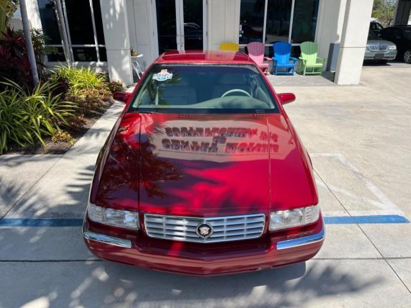 1998 Mulberry /Cappuccino Cream Cadillac Eldorado 1 FL LOW MILES 68,750 (1G6EL12Y6WU) with an 4.6L SFI DOHC V8 275hp Northstar Engine engine, Automatic transmission, located at 4701 North Dixie Hwy, Pompano Beach, FL, 33064, (954) 422-2889, 26.240938, -80.123474 - OUR WEBPAGE FLORIDACARS1.COM HAS OVER 100 PHOTOS AND FREE CARFAX LINK 1998 CADILLAC ELDORADO NEW $ 41,565 ROAD READY VIN: 1G6EL12Y6WU617817 NO ACCIDENTS NO RECALLS COUPE 1 OWNER FLORIDA 4.6L V8 F DOHC 32V LOW MILES 68,750 GASOLINE POWER LEATHER SEATS FRONT WHEEL DRIVE 4.6L V8 27 MPG 5 SERVICE RECORD - Photo#61