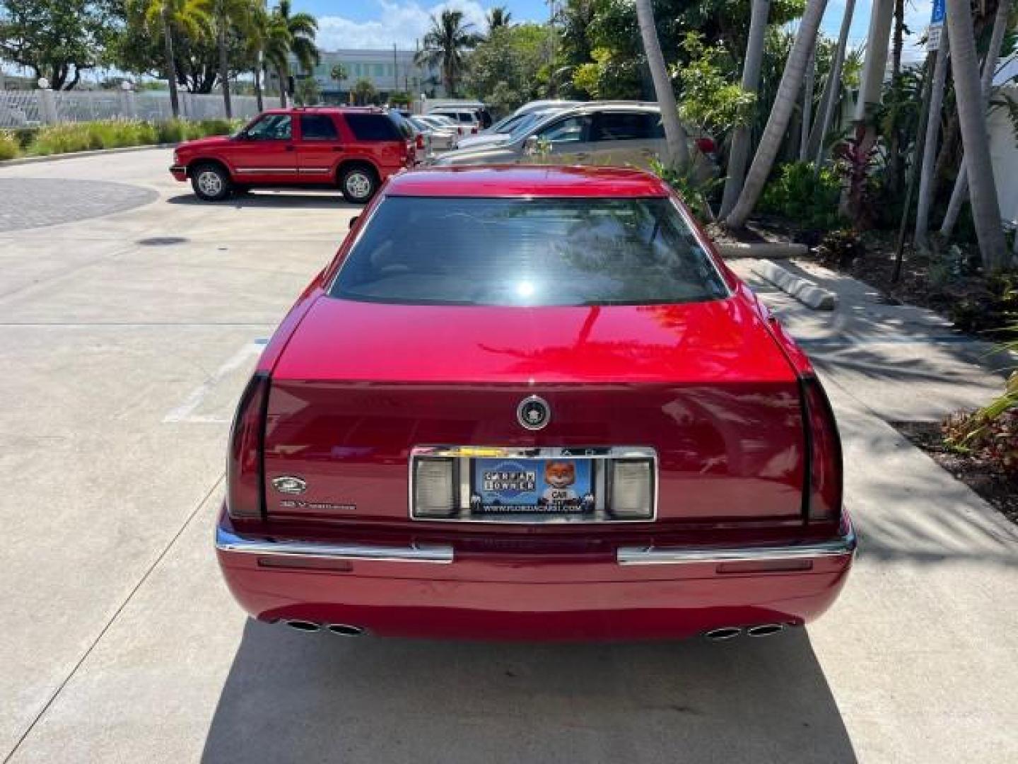 1998 Mulberry /Cappuccino Cream Cadillac Eldorado 1 FL LOW MILES 68,750 (1G6EL12Y6WU) with an 4.6L SFI DOHC V8 275hp Northstar Engine engine, Automatic transmission, located at 4701 North Dixie Hwy, Pompano Beach, FL, 33064, (954) 422-2889, 26.240938, -80.123474 - OUR WEBPAGE FLORIDACARS1.COM HAS OVER 100 PHOTOS AND FREE CARFAX LINK 1998 CADILLAC ELDORADO NEW $ 41,565 ROAD READY VIN: 1G6EL12Y6WU617817 NO ACCIDENTS NO RECALLS COUPE 1 OWNER FLORIDA 4.6L V8 F DOHC 32V LOW MILES 68,750 GASOLINE POWER LEATHER SEATS FRONT WHEEL DRIVE 4.6L V8 27 MPG 5 SERVICE RECORD - Photo#6