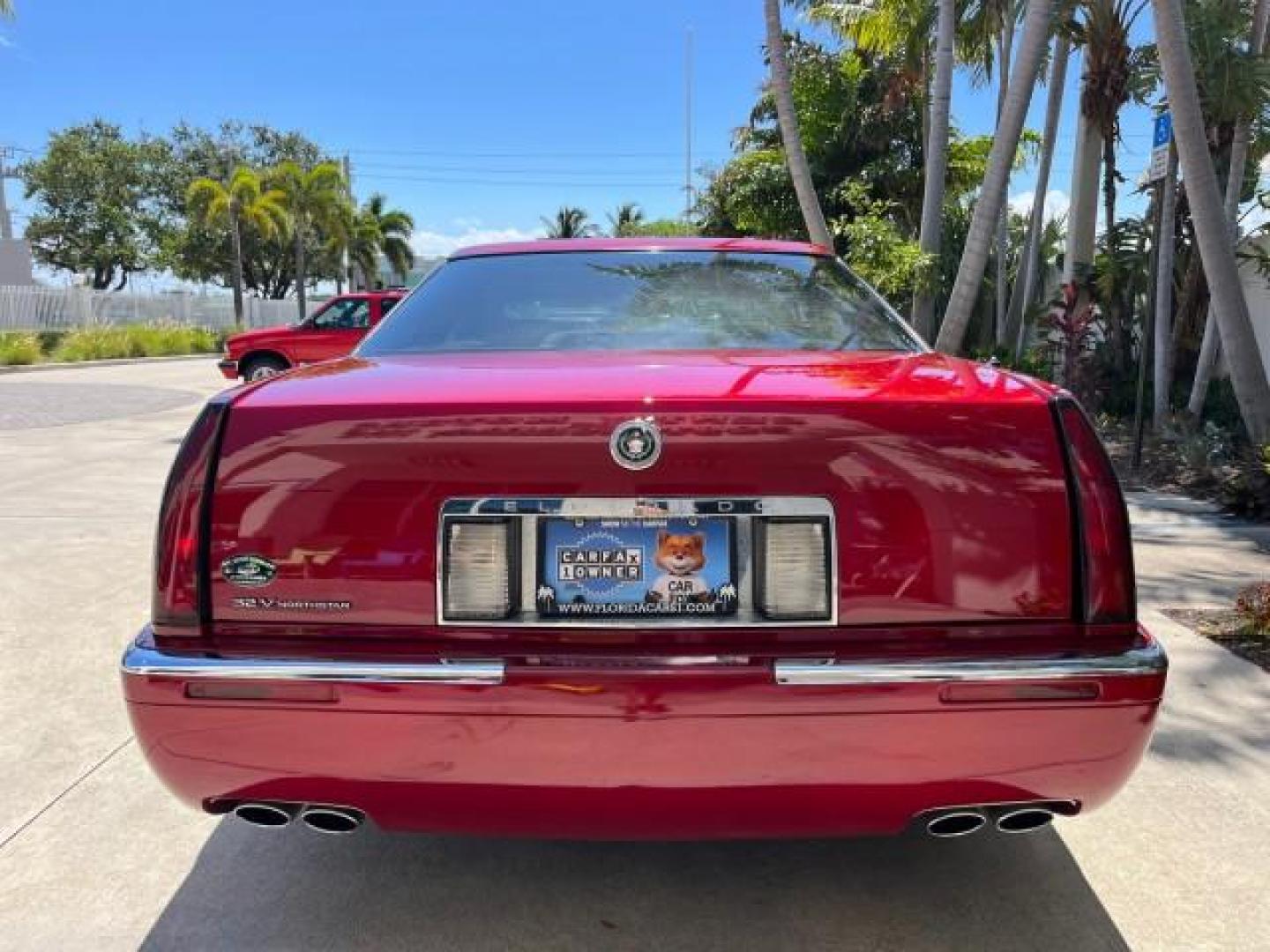 1998 Mulberry /Cappuccino Cream Cadillac Eldorado 1 FL LOW MILES 68,750 (1G6EL12Y6WU) with an 4.6L SFI DOHC V8 275hp Northstar Engine engine, Automatic transmission, located at 4701 North Dixie Hwy, Pompano Beach, FL, 33064, (954) 422-2889, 26.240938, -80.123474 - OUR WEBPAGE FLORIDACARS1.COM HAS OVER 100 PHOTOS AND FREE CARFAX LINK 1998 CADILLAC ELDORADO NEW $ 41,565 ROAD READY VIN: 1G6EL12Y6WU617817 NO ACCIDENTS NO RECALLS COUPE 1 OWNER FLORIDA 4.6L V8 F DOHC 32V LOW MILES 68,750 GASOLINE POWER LEATHER SEATS FRONT WHEEL DRIVE 4.6L V8 27 MPG 5 SERVICE RECORD - Photo#84