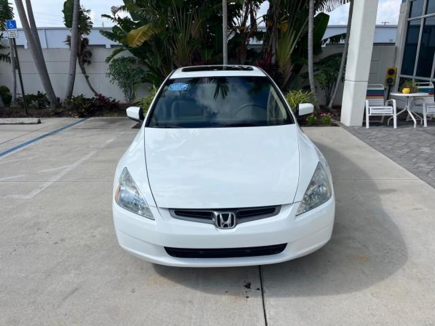 2004 Taffeta White /Ivory Honda Accord Sdn EX LOW MILES 70,858 (1HGCM66584A) with an 3.0L SOHC MPFI 24-Valve VTEC V6 Engine engine, Automatic transmission, located at 4701 North Dixie Hwy, Pompano Beach, FL, 33064, (954) 422-2889, 26.240938, -80.123474 - OUR WEBPAGE FLORIDACARS1.COM HAS OVER 100 PHOTOS AND FREE CARFAX LINK 2004 HONDA ACCORD EX V-6 ROAD READY 3.0L V6 VIN: 1HGCM66584A005374 NO RECALLS 30 MPG SEDAN 4 DR FLORIDA OWNER 3.0L V6 F SOHC 24V LOW MILES 70,858 GASOLINE LEATHER SEATS FRONT WHEEL DRIVE 22 SERVICE RECORDS SUNROOF DUAL AC Alloy Wh - Photo#2