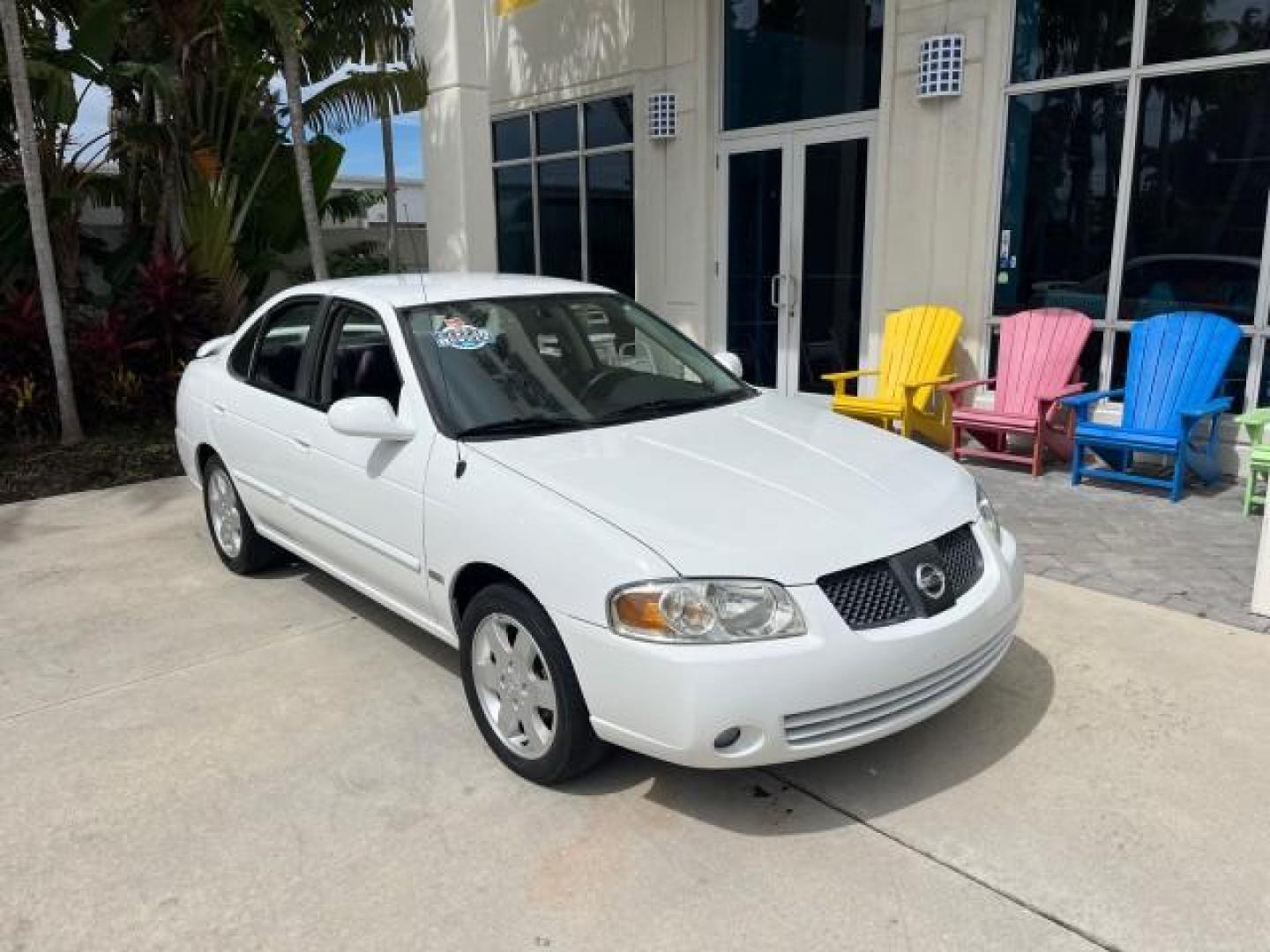 2006 Cloud White /Sage Nissan Sentra 1 FL 1.8 S LOW MILES 33,525 (3N1CB51D36L) with an 1.8L SMPI DOHC 16-Valve 4-Cyl Engine engine, Automatic transmission, located at 4701 North Dixie Hwy, Pompano Beach, FL, 33064, (954) 422-2889, 26.240938, -80.123474 - OUR WEBPAGE FLORIDACARS1.COM HAS OVER 100 PHOTOS AND FREE CARFAX LINK 2006 NISSAN SENTRA 1.8 ROAD READY 1.8L I4 VIN: 3N1CB51D36L640529 NO ACCIDENTS 34 MPG SEDAN 4 DR NO RECALLS 1.8L I4 F DOHC 16V 1 OWNER FLORIDA GASOLINE 14 SERVICE RECORDS FRONT WHEEL DRIVE LOW MILES 33,525 FWD Front Bucket Seats TH - Photo#1