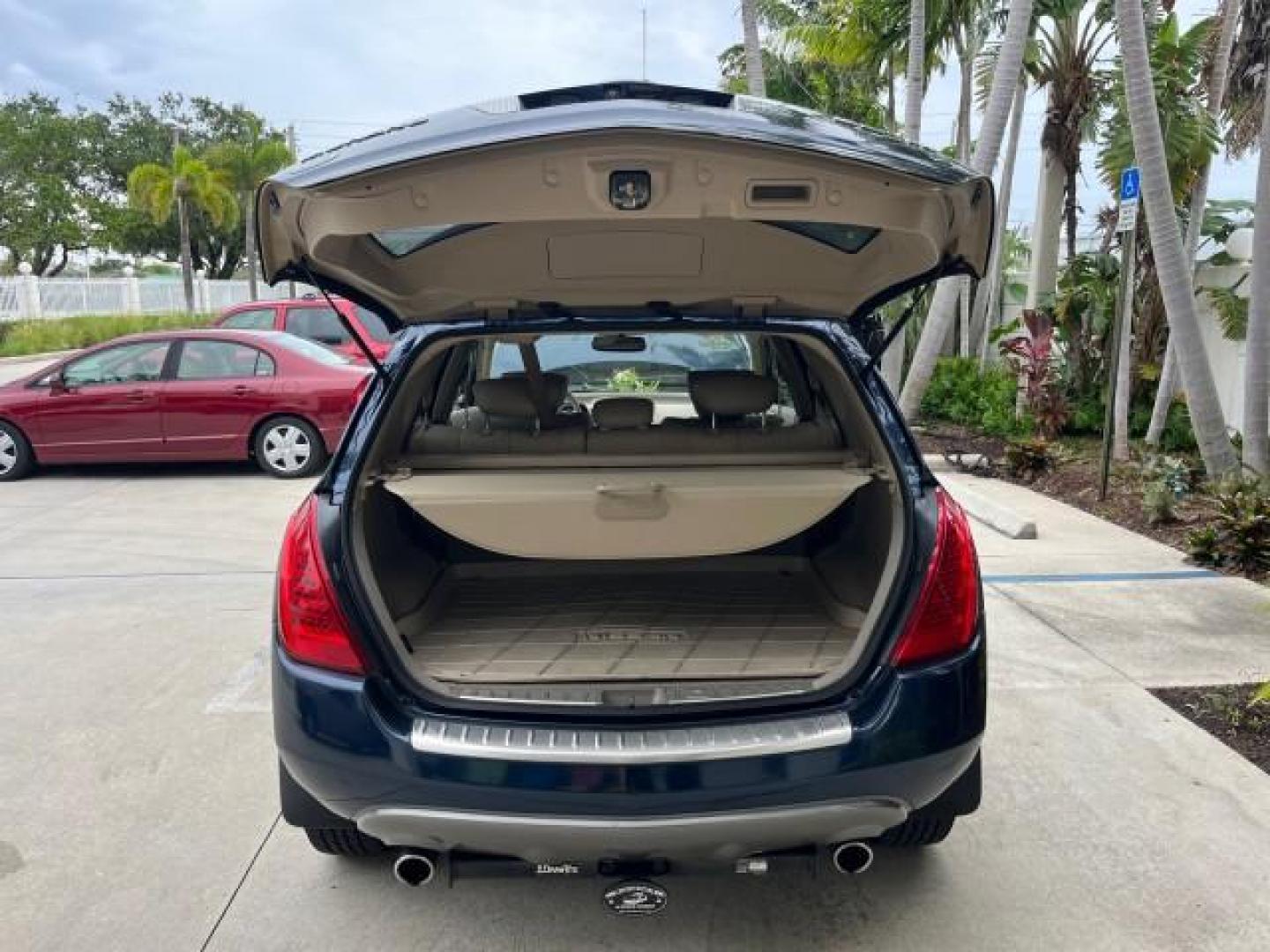 2006 Midnight Blue Pearl /Charcoal Nissan Murano 1 FL AWD SL LOW MILES 74,219 (JN8AZ08W16W) with an 3.5L DOHC MFI V6 Engine engine, Automatic transmission, located at 4701 North Dixie Hwy, Pompano Beach, FL, 33064, (954) 422-2889, 26.240938, -80.123474 - OUR WEBPAGE FLORIDACARS1.COM HAS OVER 100 PHOTOS AND FREE CARFAX LINK 2006 NISSAN MURANO S ROAD READY 3.5L V6 AWD VIN: JN8AZ08W16W531978 NO RECALLAS DUAL AC 4 DOOR WAGON/SPORT UTILITY 1 OWNER FLORIDA SUNROOF 3.5L V6 F DOHC 24V 38 SERVICE RECORDS GASOLINE ALL WHEEL DRIVE POWER LEATHER SEATS ALL WHEEL - Photo#66