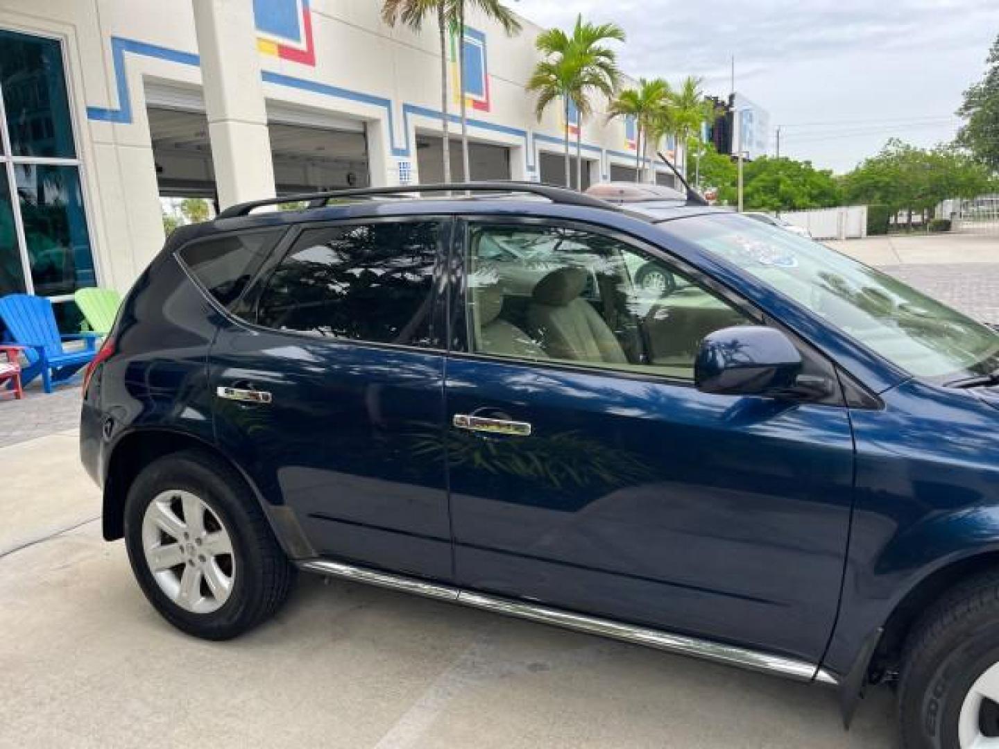 2006 Midnight Blue Pearl /Charcoal Nissan Murano 1 FL AWD SL LOW MILES 74,219 (JN8AZ08W16W) with an 3.5L DOHC MFI V6 Engine engine, Automatic transmission, located at 4701 North Dixie Hwy, Pompano Beach, FL, 33064, (954) 422-2889, 26.240938, -80.123474 - OUR WEBPAGE FLORIDACARS1.COM HAS OVER 100 PHOTOS AND FREE CARFAX LINK 2006 NISSAN MURANO S ROAD READY 3.5L V6 AWD VIN: JN8AZ08W16W531978 NO RECALLAS DUAL AC 4 DOOR WAGON/SPORT UTILITY 1 OWNER FLORIDA SUNROOF 3.5L V6 F DOHC 24V 38 SERVICE RECORDS GASOLINE ALL WHEEL DRIVE POWER LEATHER SEATS ALL WHEEL - Photo#90